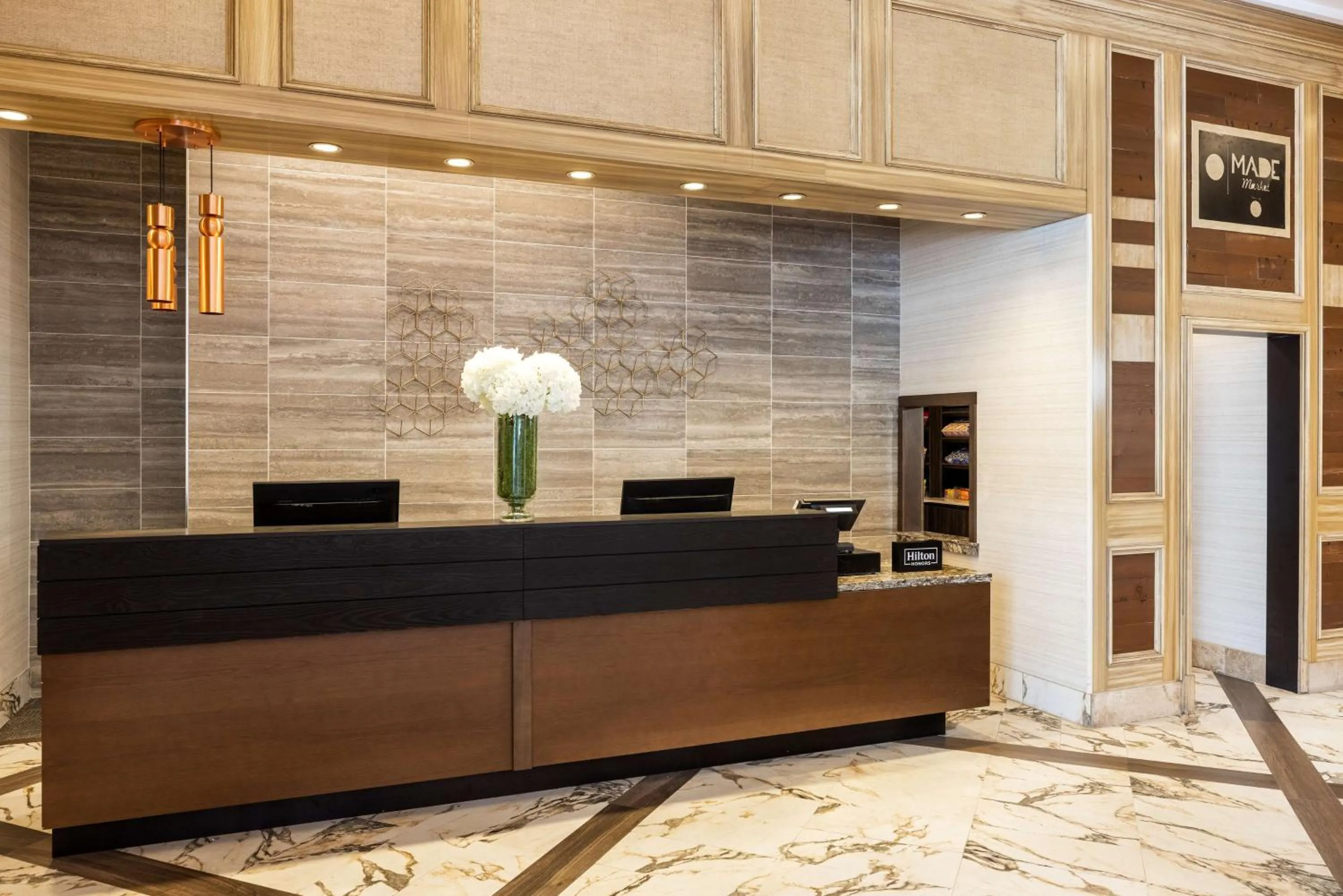 Lobby or reception in DoubleTree Suites by Hilton Austin Downtown Capitol