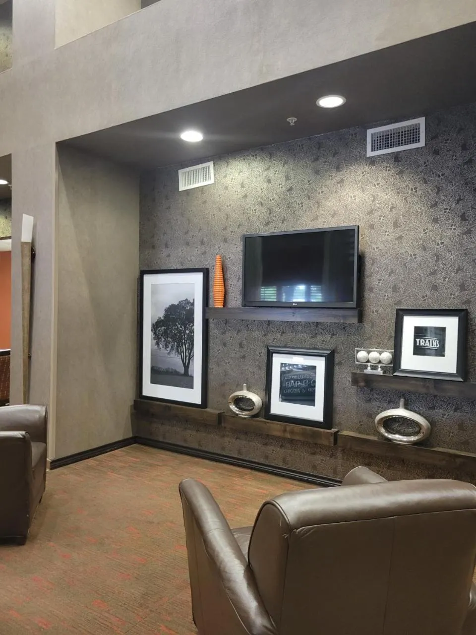 Seating area in Hampton Inn & Suites Austin Cedar Park-Lakeline