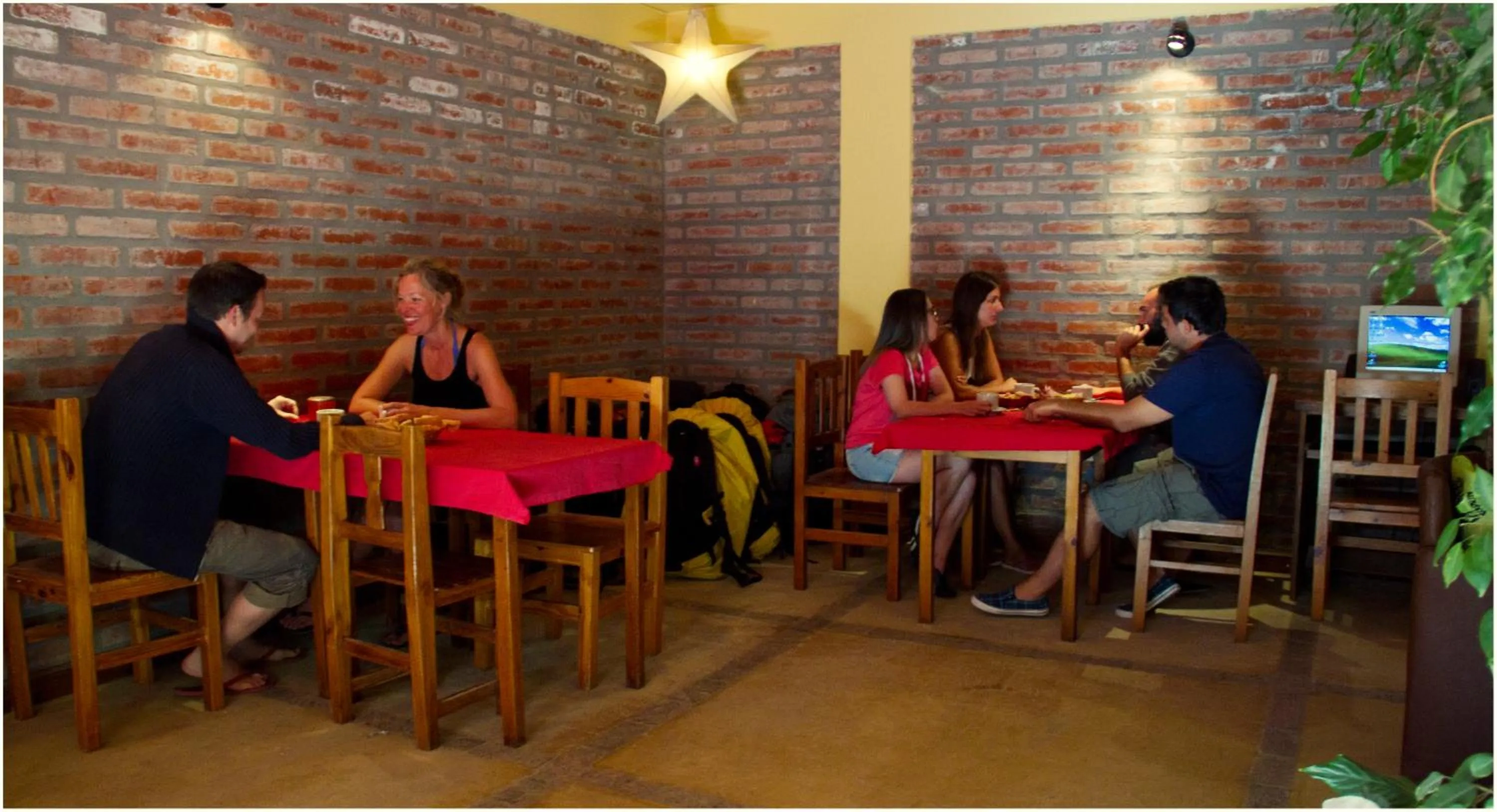 On site in La Tosca Hostel