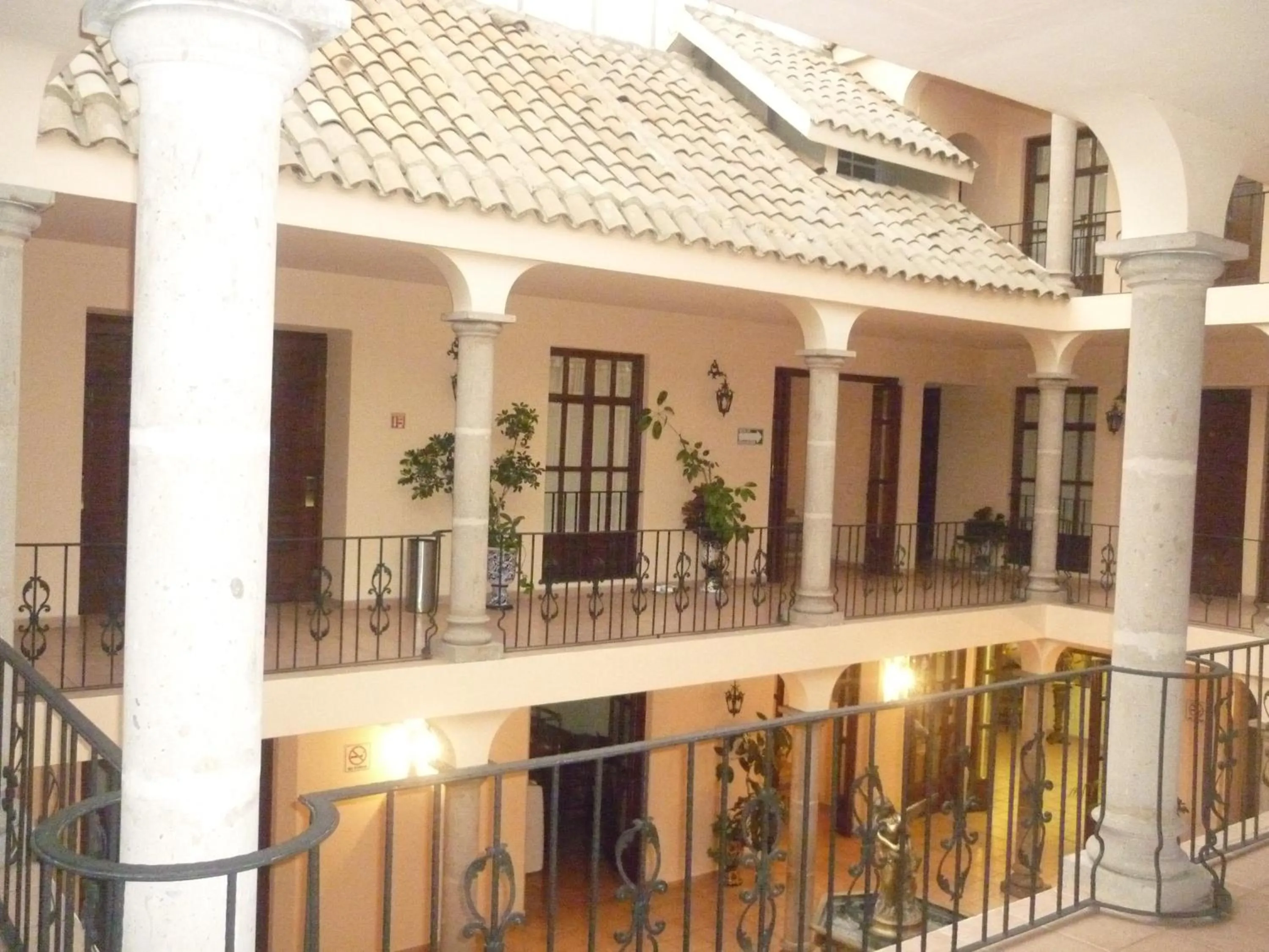Balcony/Terrace in Hotel Hacienda de los Ángeles by Rotamundos