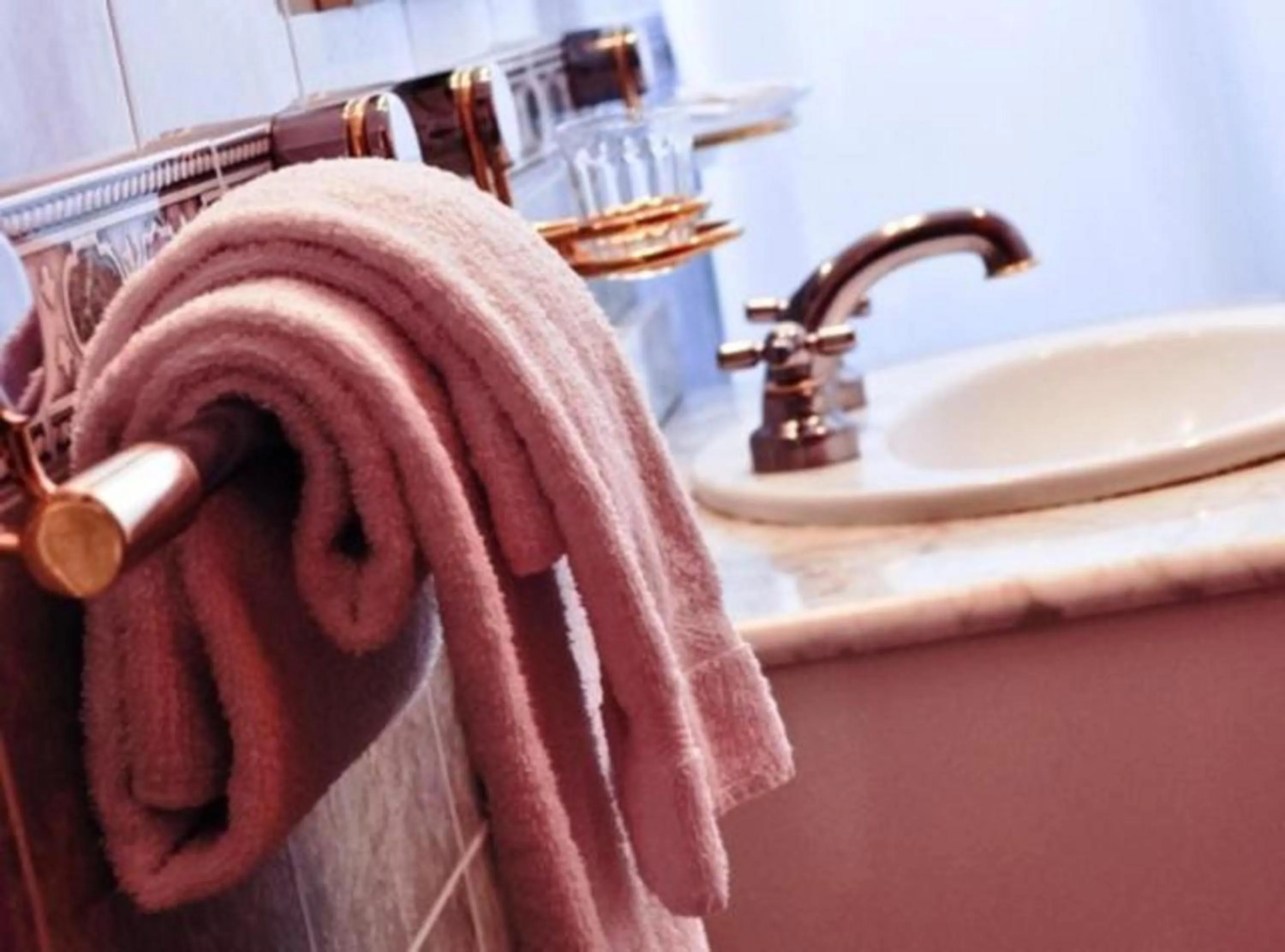 Bathroom in Hotel Ortegal