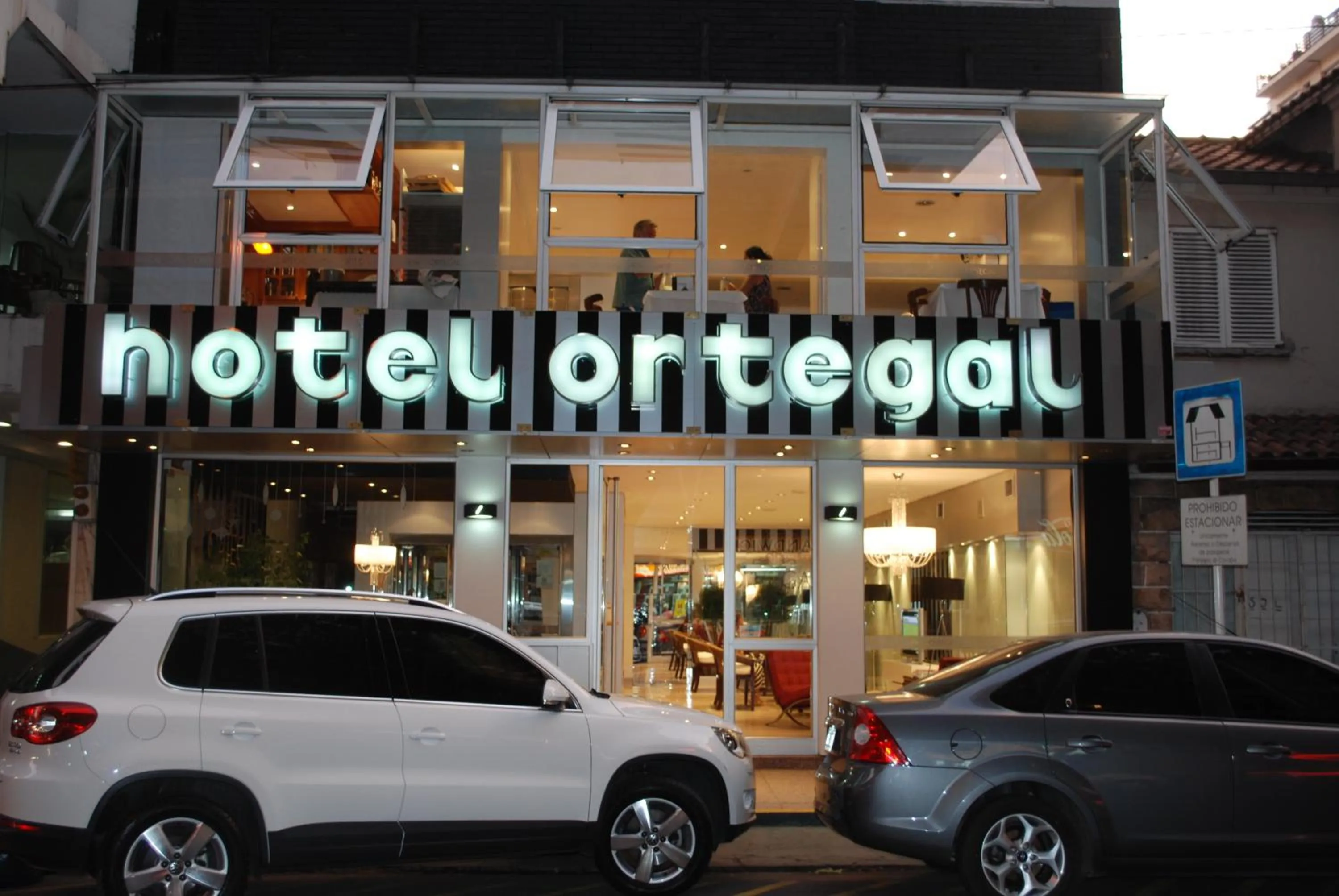 Facade/entrance in Hotel Ortegal