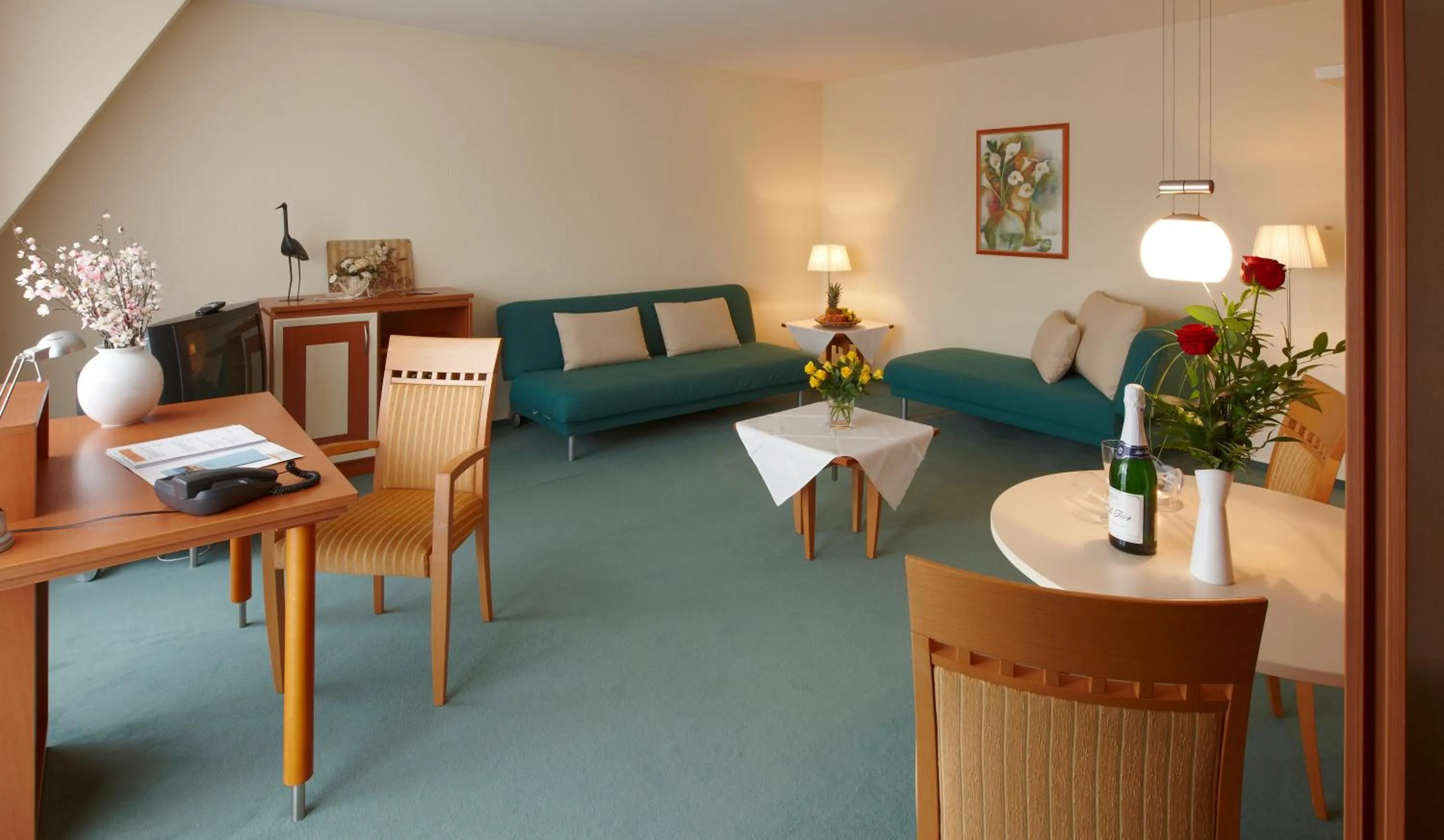 Living room in Grothenns Hotel 3-Sterne superior