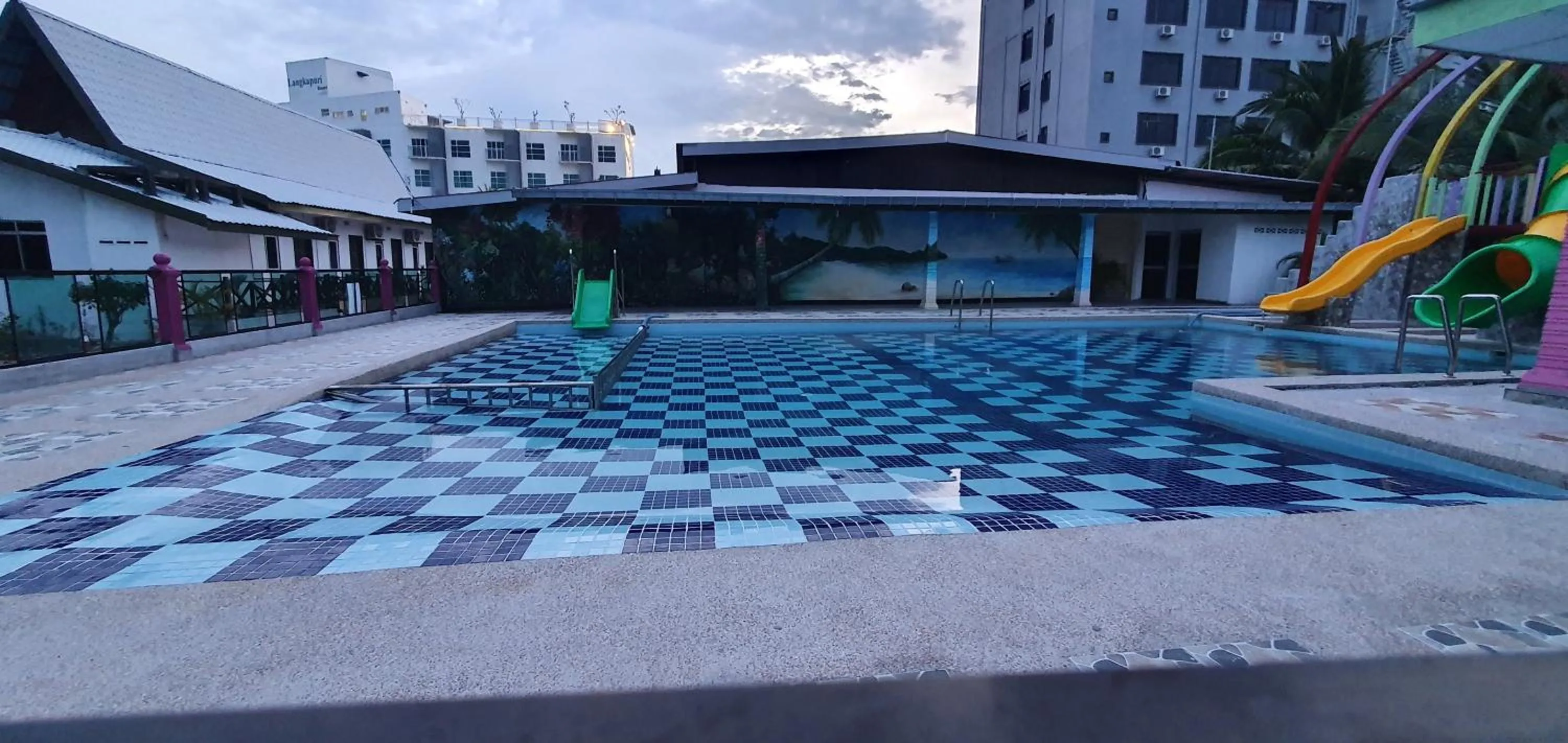 Swimming pool in Rasa Senang Villa -Islam Guest Only