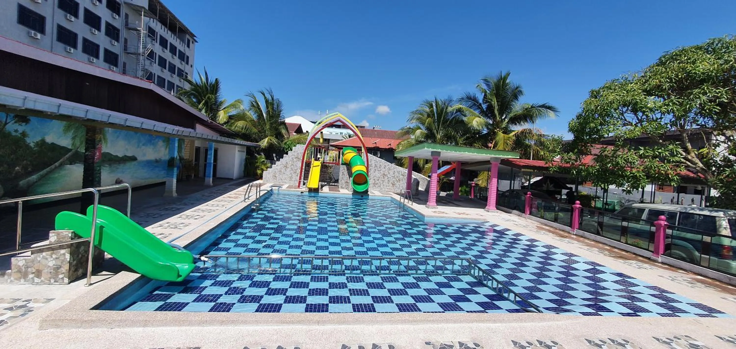 Swimming pool in Rasa Senang Villa -Islam Guest Only