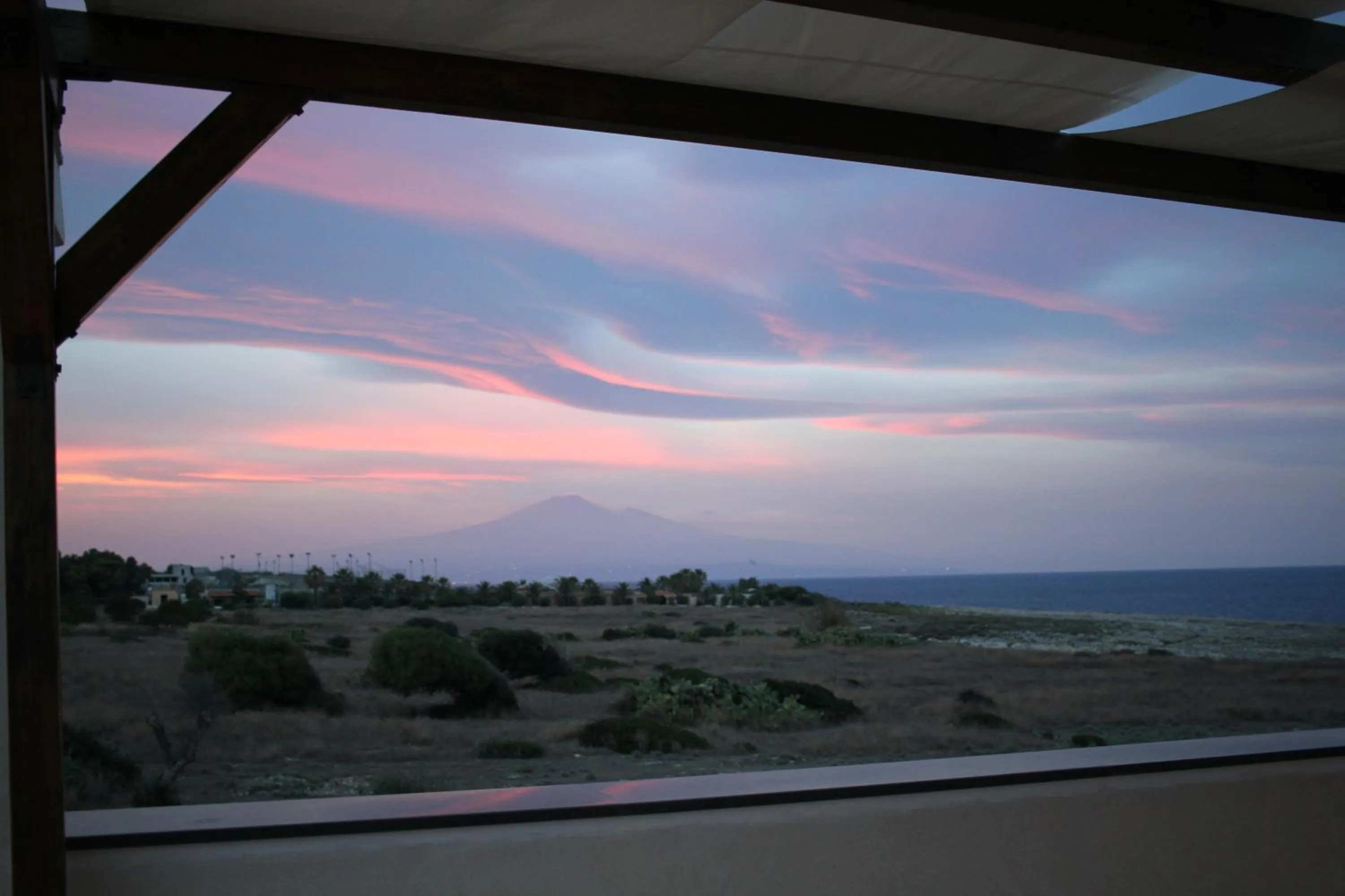Mountain view in Hotel Capo Campolato