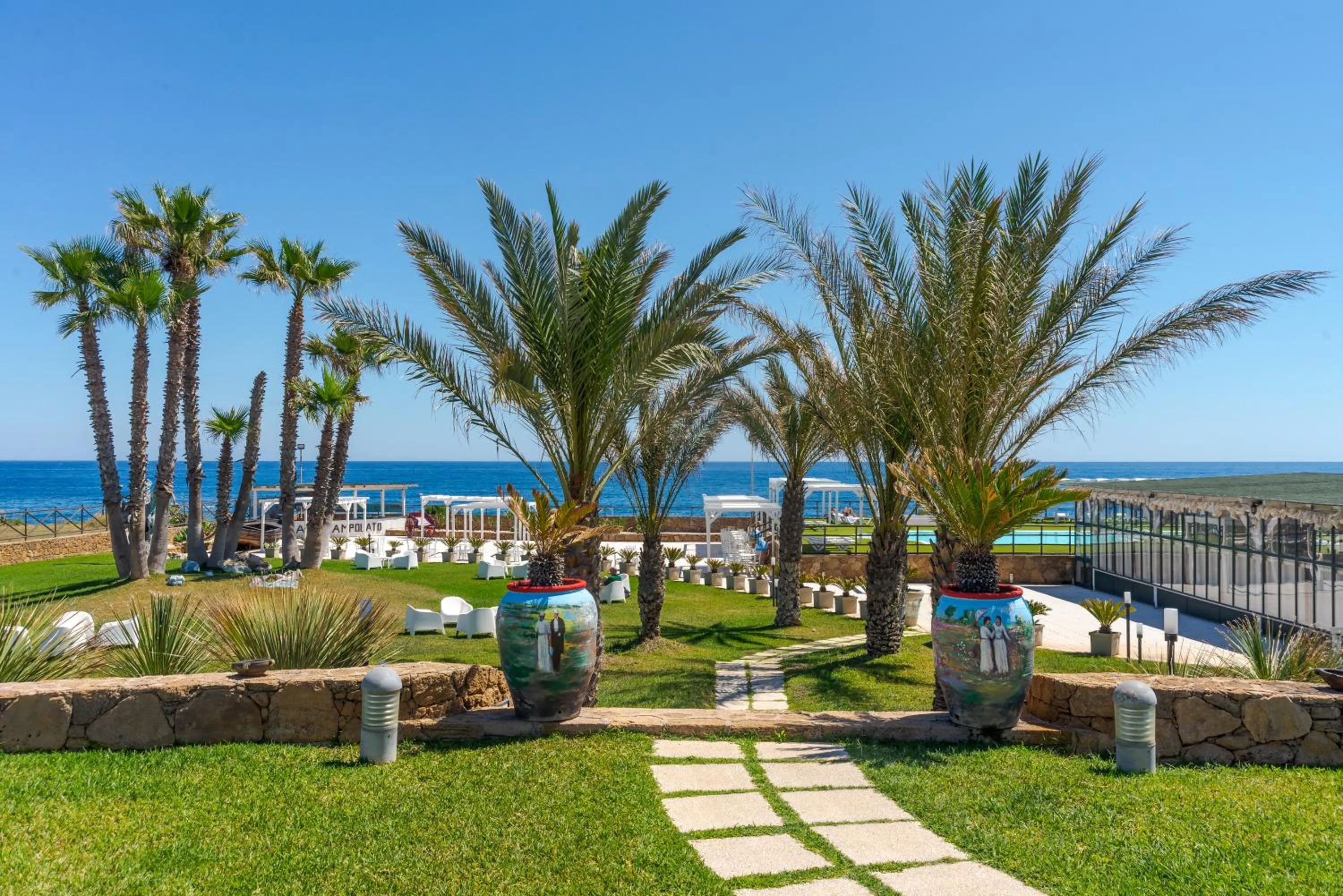 Garden in Hotel Capo Campolato