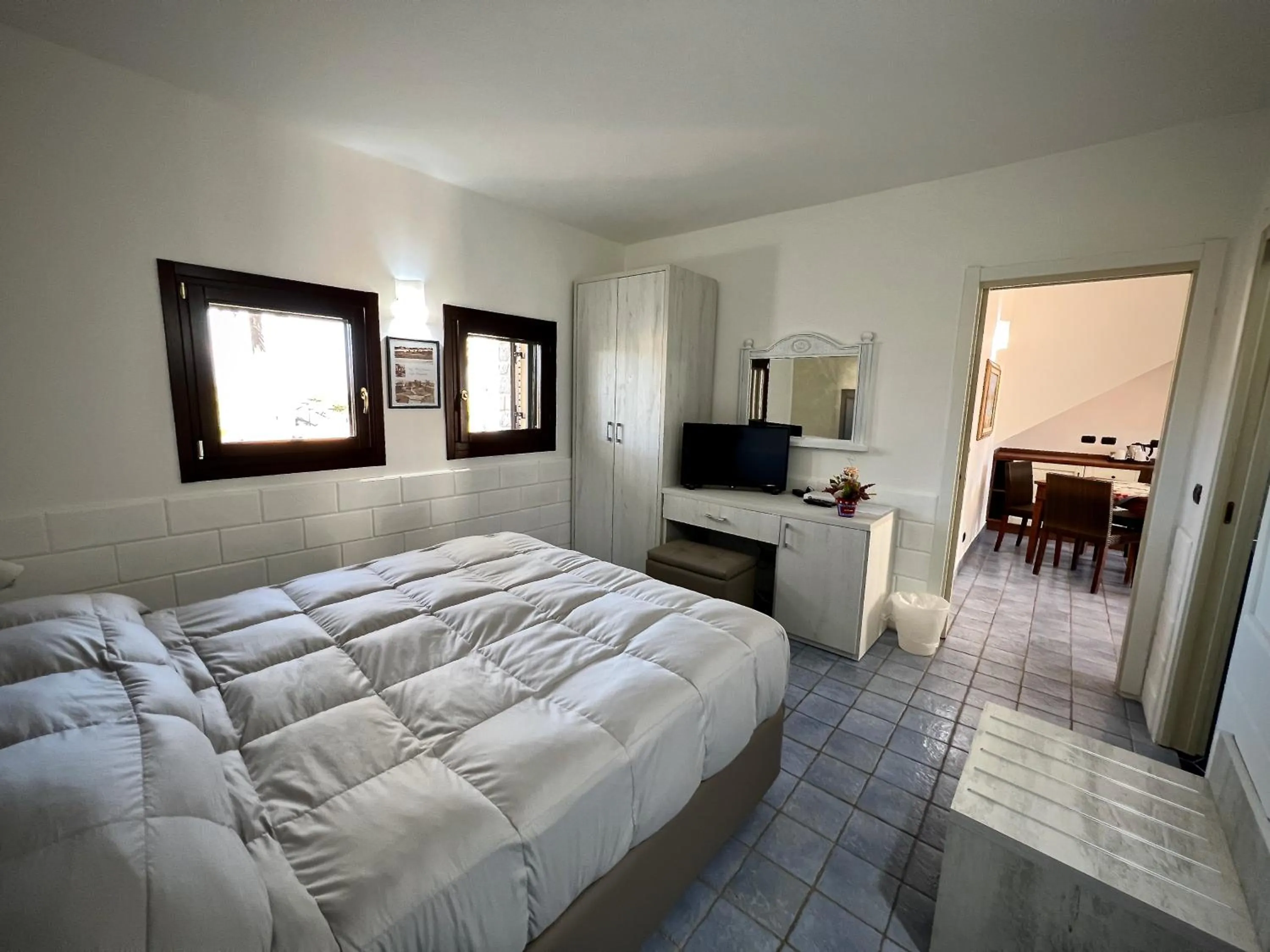 Bed in Hotel Capo Campolato