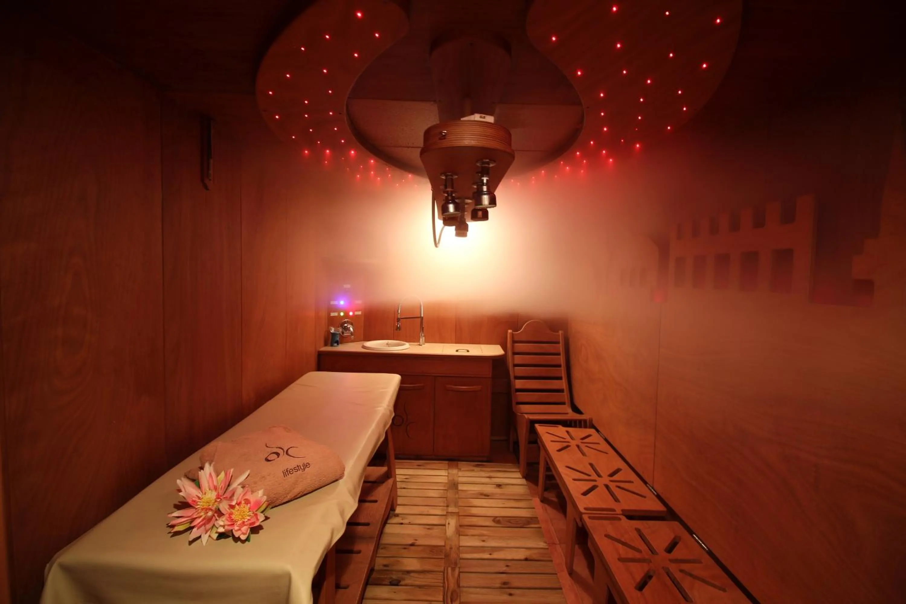 Sauna in Hotel Capo Campolato