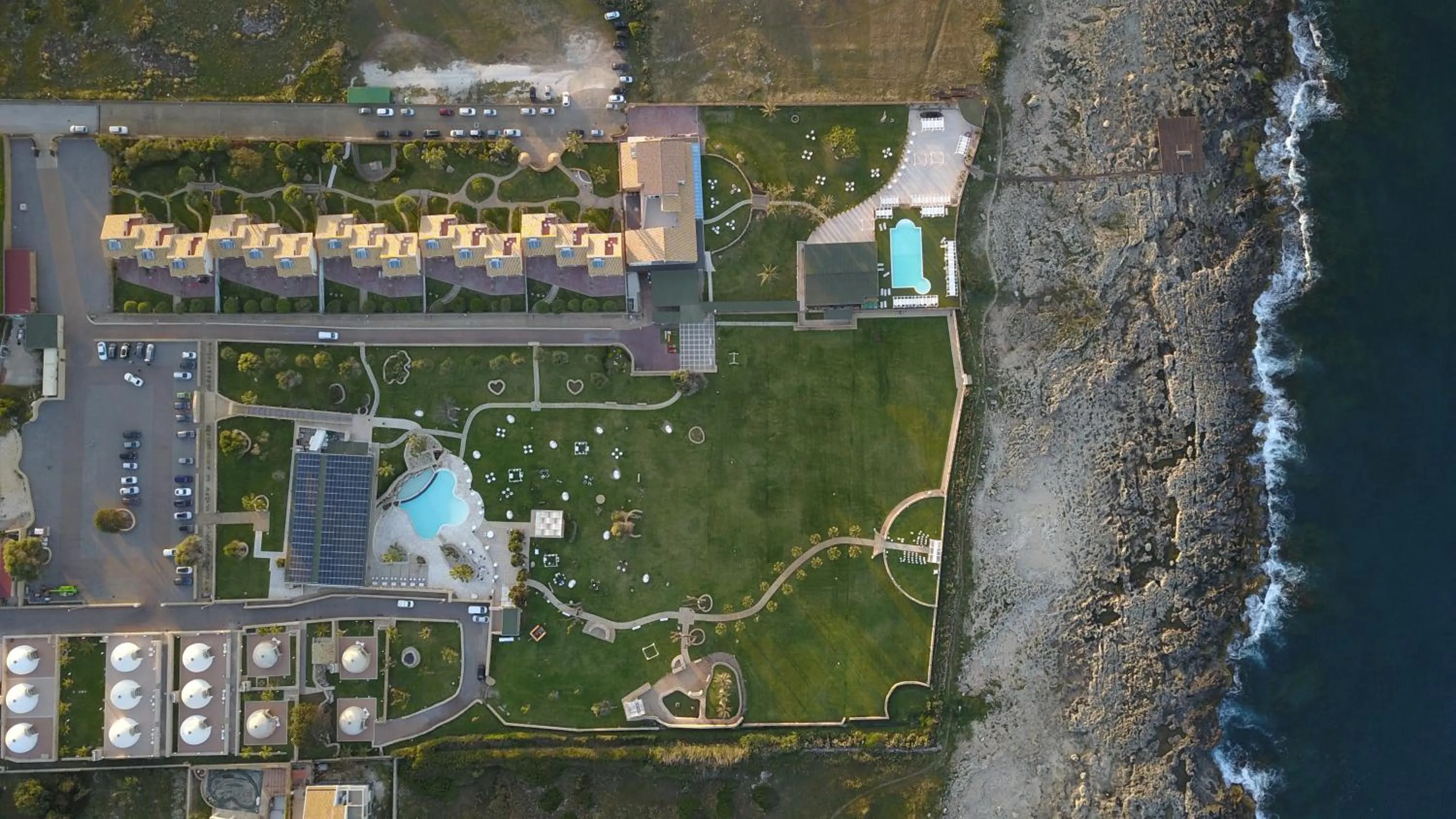 Bird's eye view in Hotel Capo Campolato