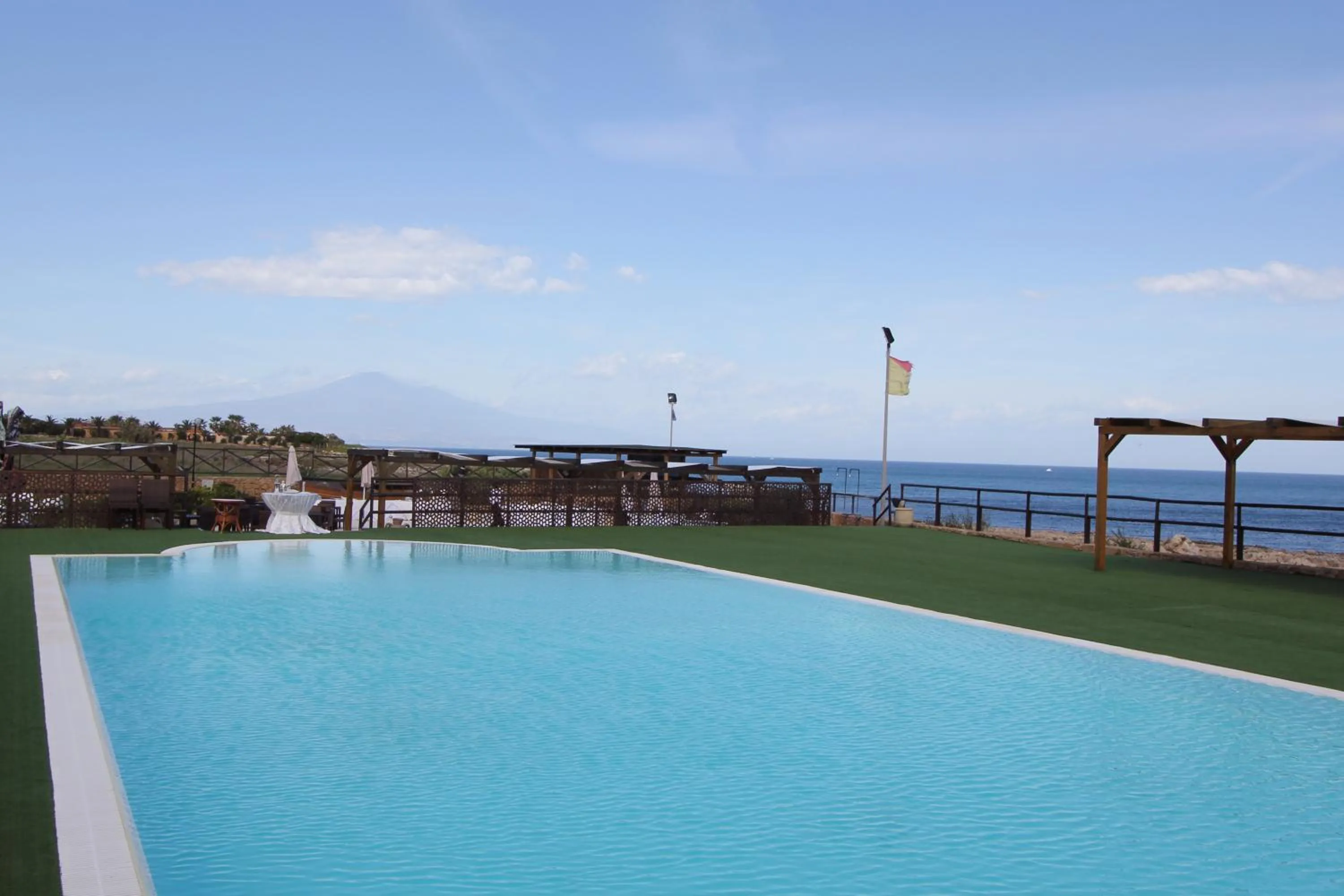Pool view in Hotel Capo Campolato