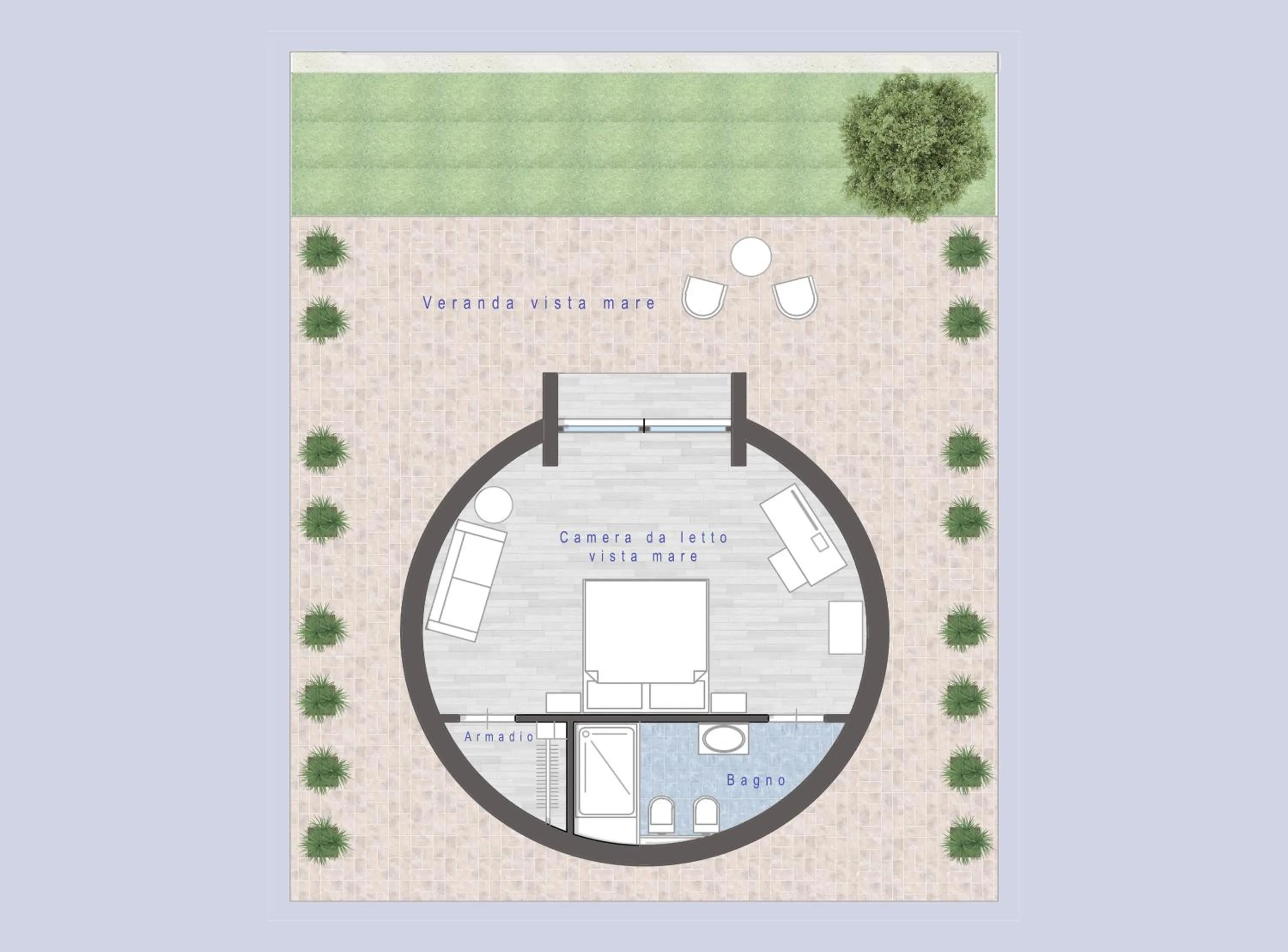 TV and multimedia in Hotel Capo Campolato