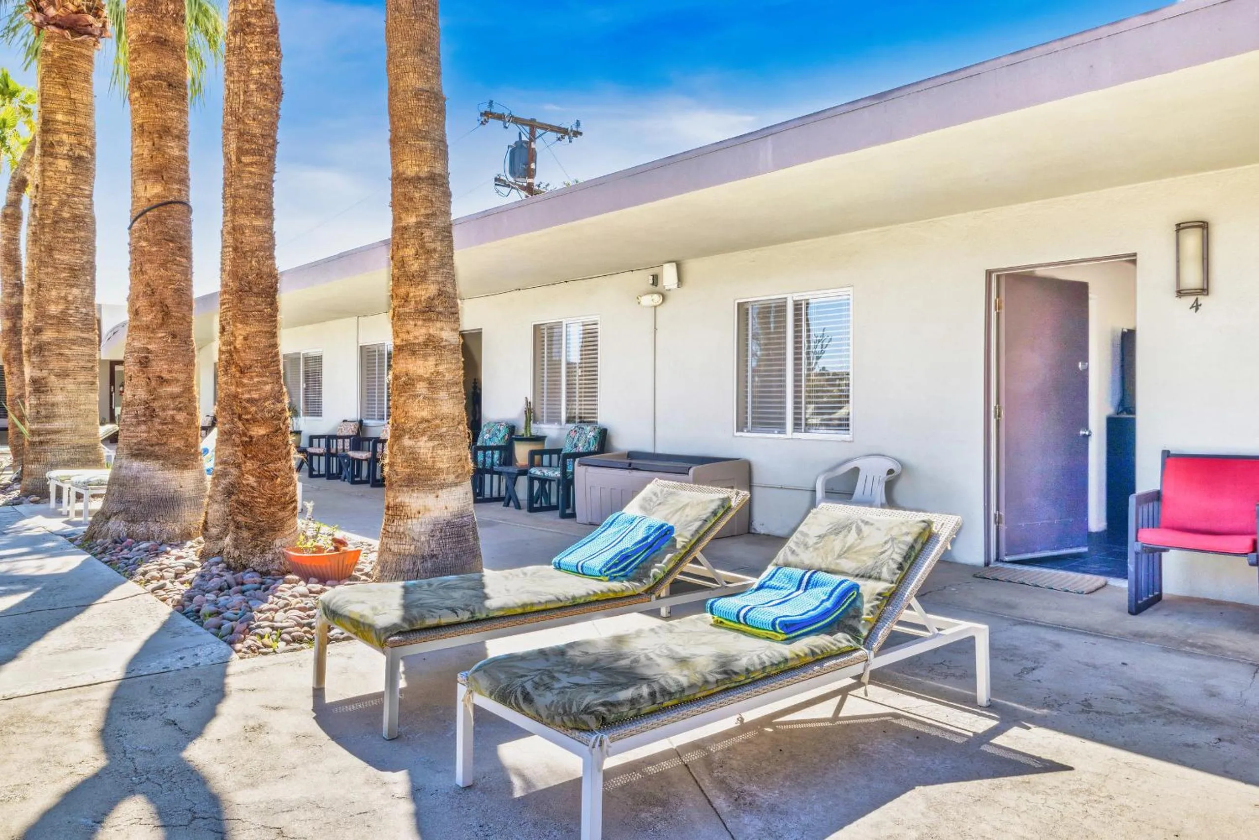 Property building in Lido Palms Resort and Spa