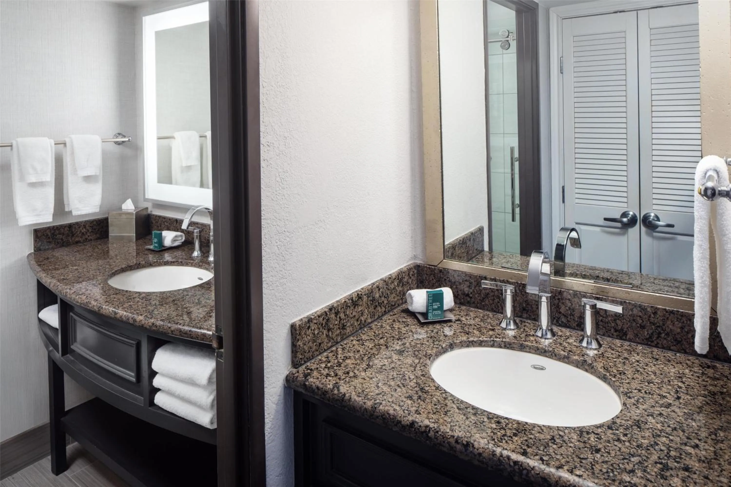 Bathroom in Hilton Arlington