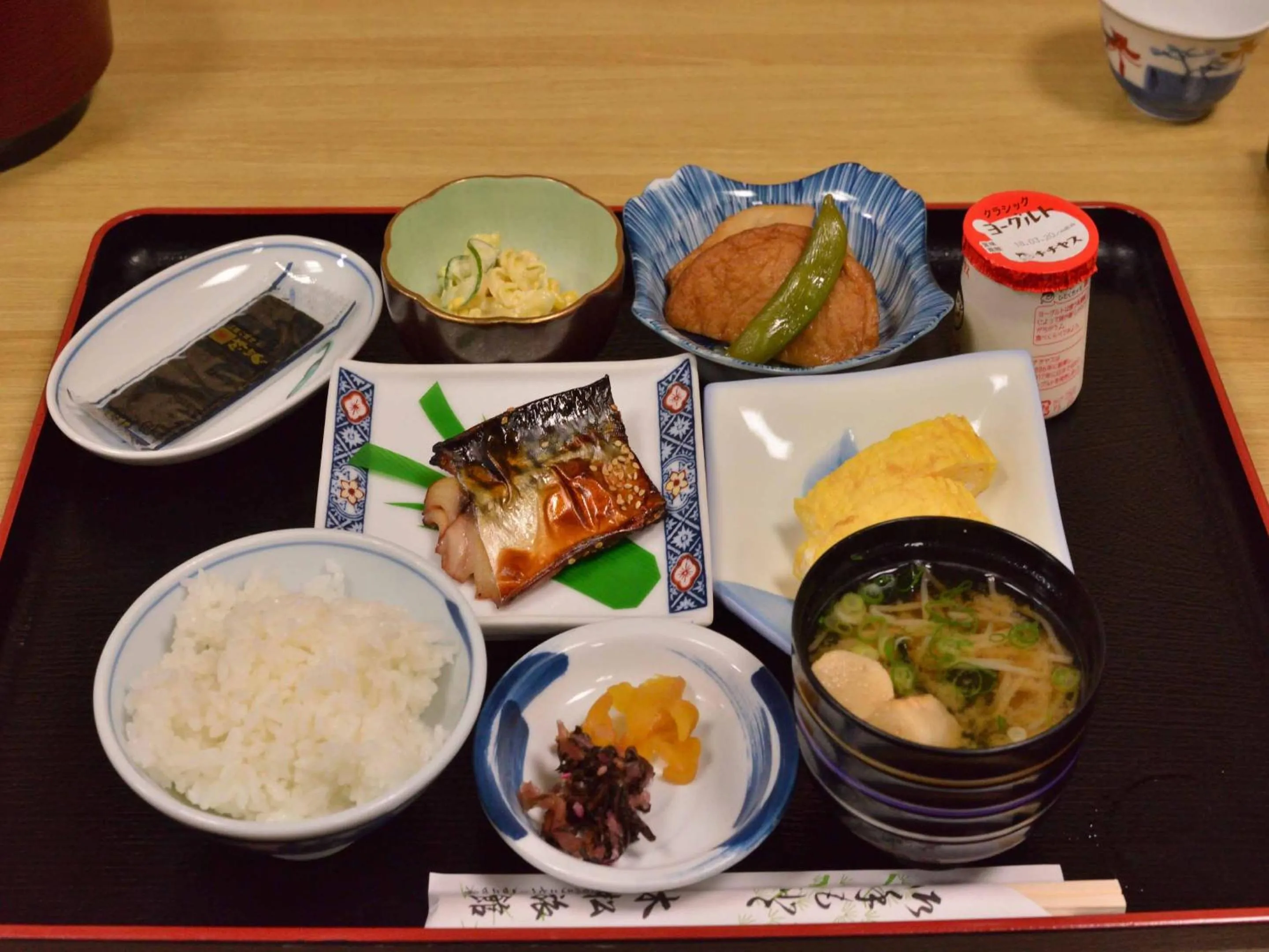 Breakfast in Kimatsu Ryokan