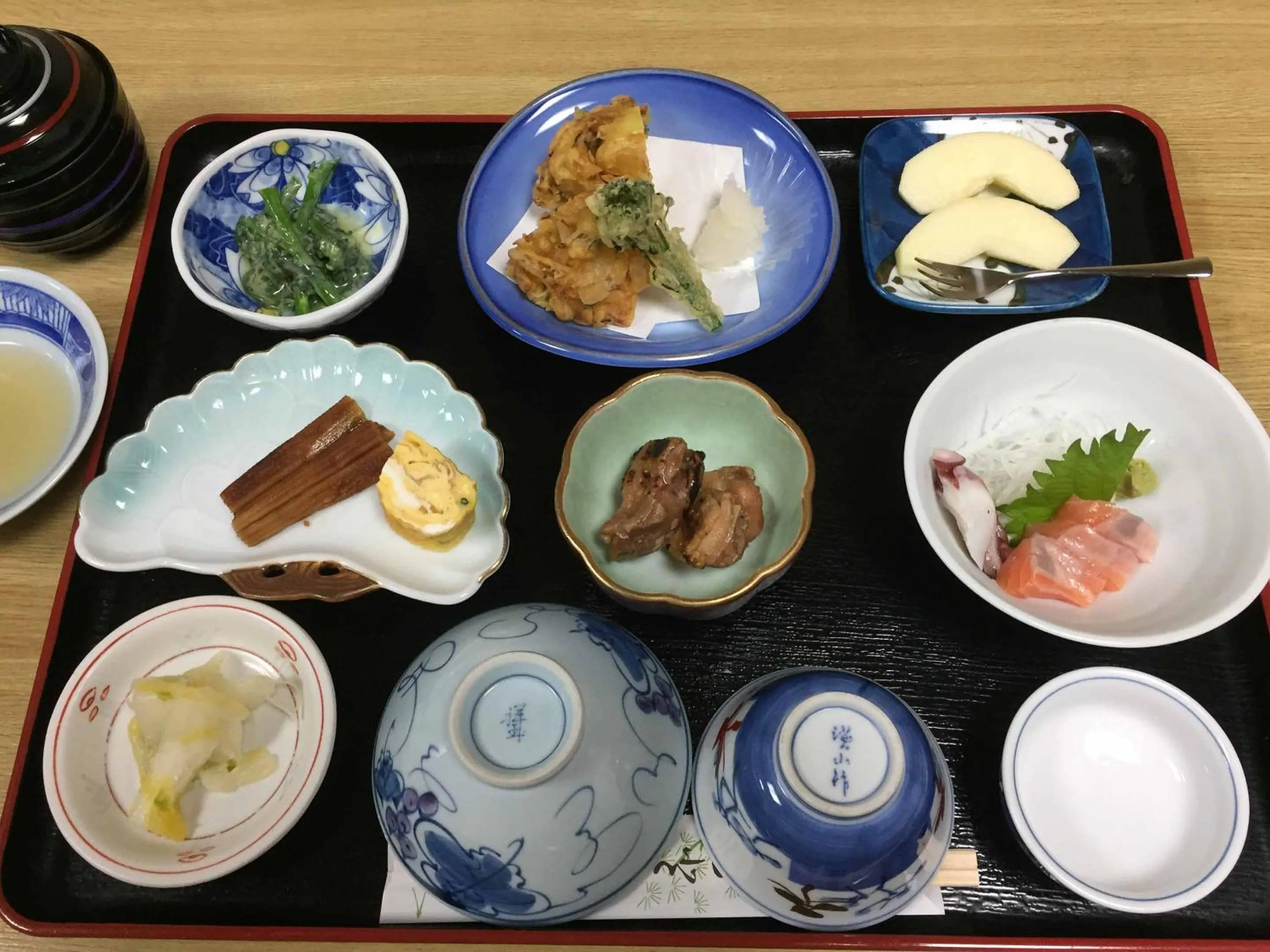 Dinner in Kimatsu Ryokan