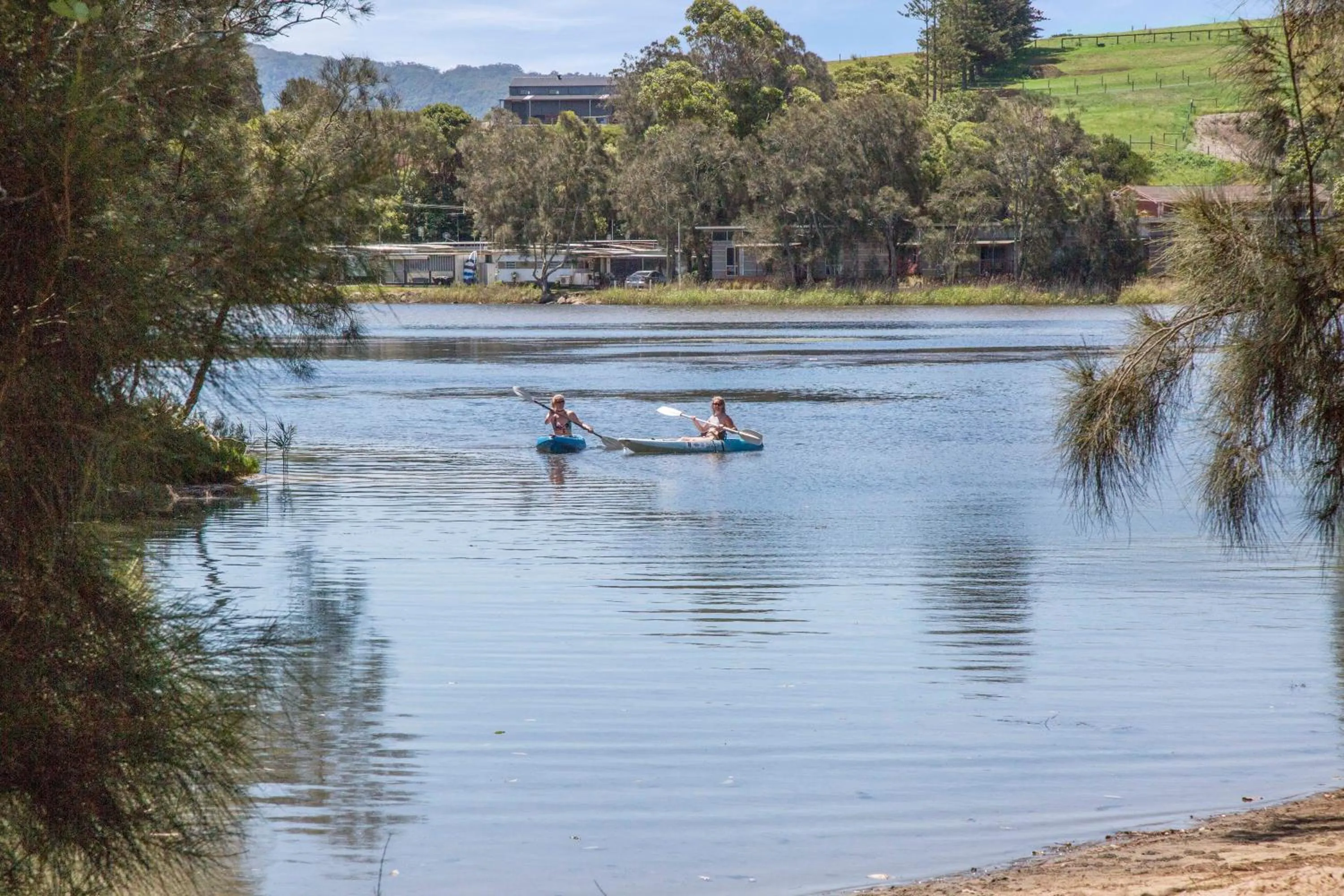 Facade/entrance in Seven Mile Beach Holiday Park