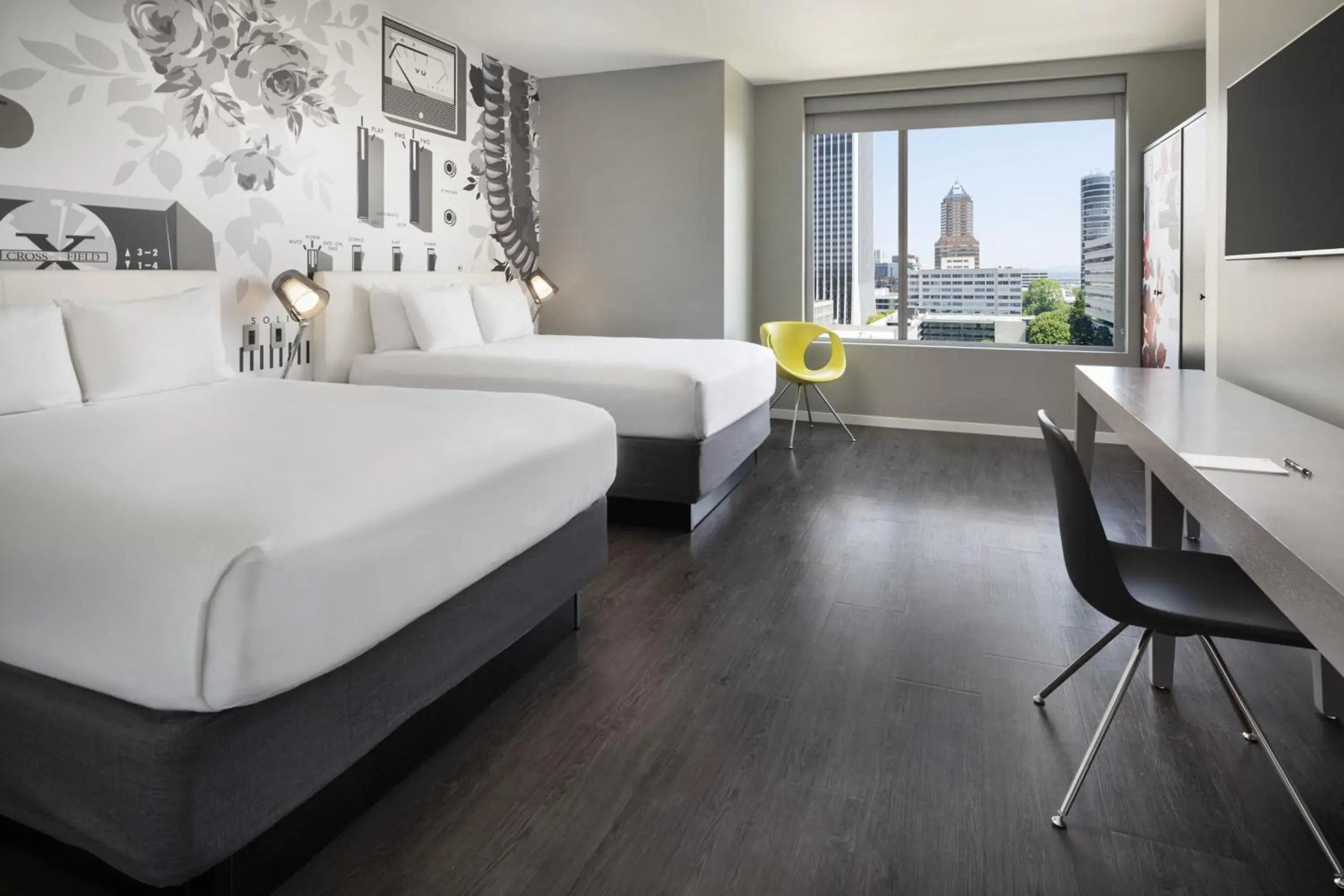 Deluxe Queen Room with Two Queen Beds in Hotel Vance, Portland, a Tribute Portfolio Hotel Deluxe Queen Room with Two Queen Beds in Hotel Vance, Portland, a Tribute Portfolio Hotel