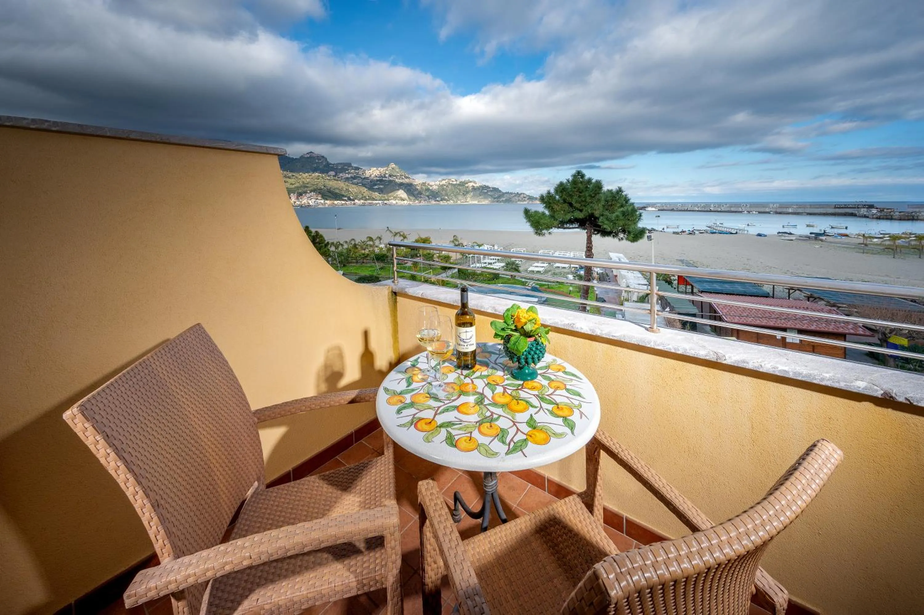 Balcony/Terrace in Hotel Sabbie d'Oro