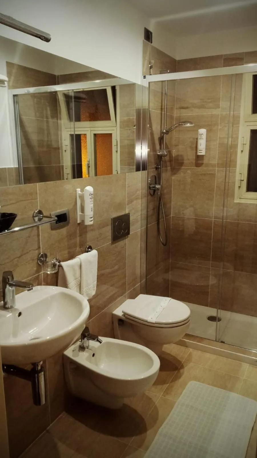 Bathroom in Hotel Sabbie d'Oro