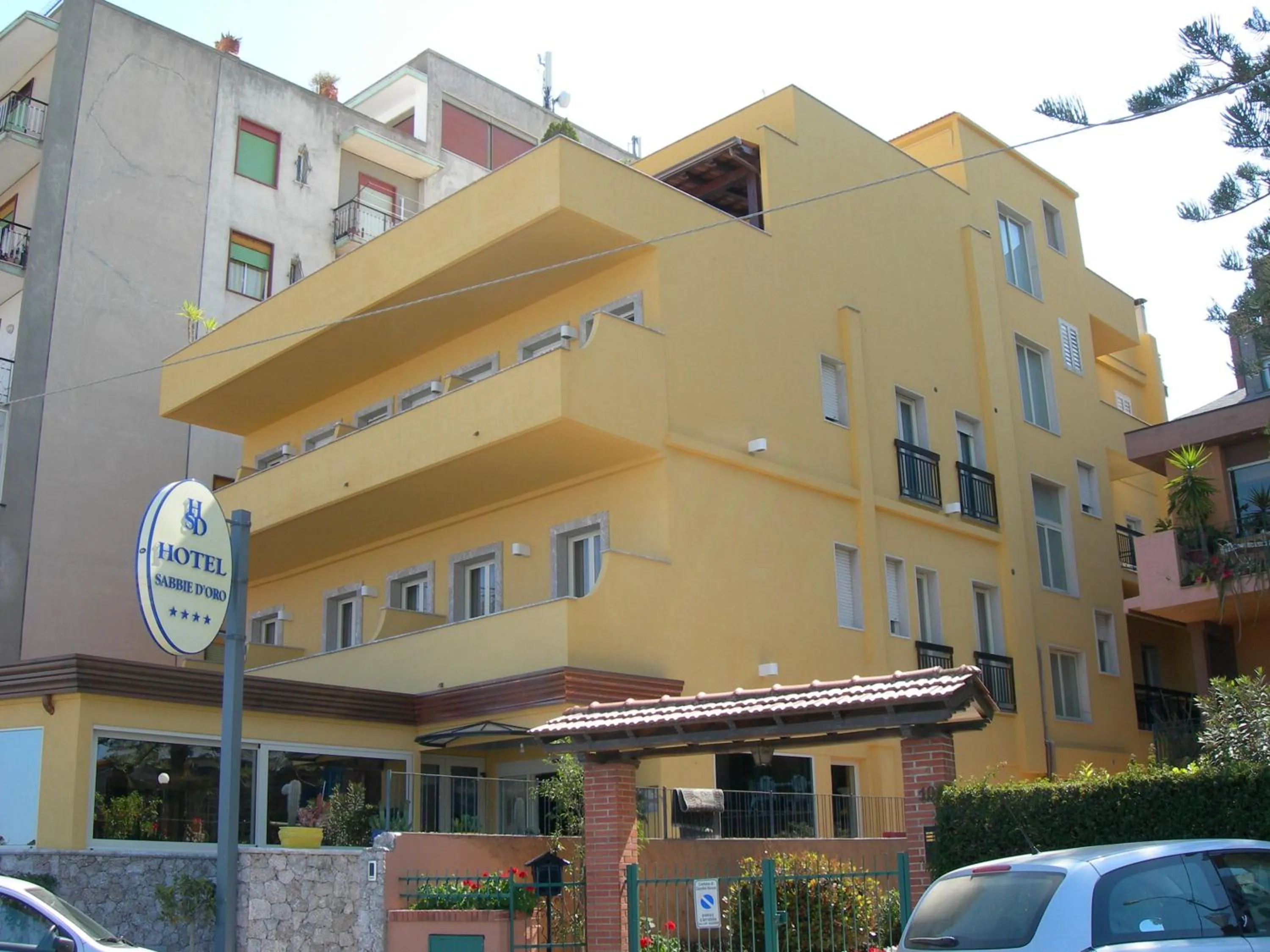 Facade/entrance in Hotel Sabbie d'Oro