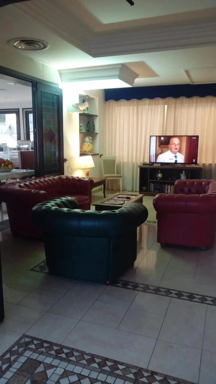 Communal lounge/ TV room in Hotel Sabbie d'Oro