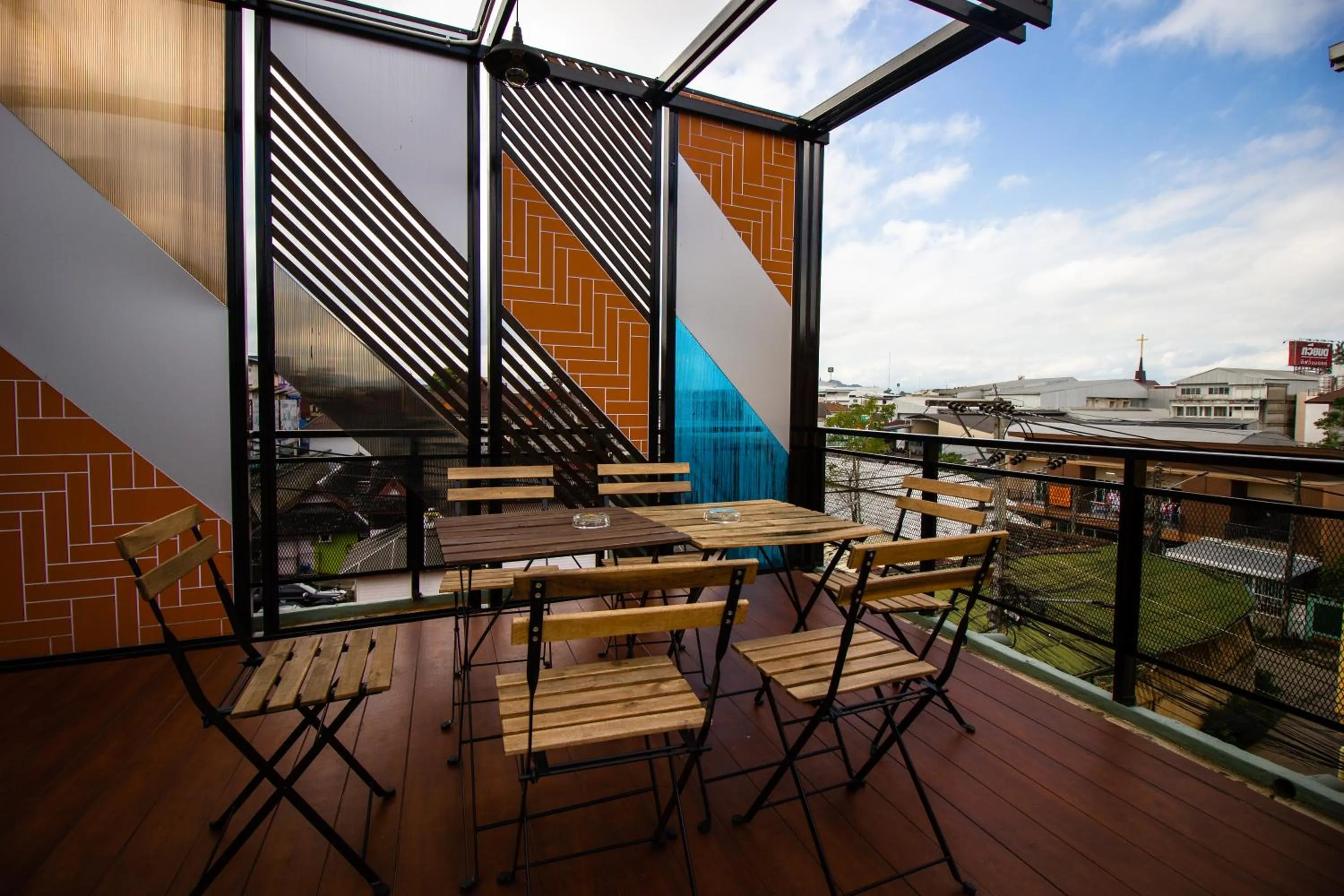 Balcony/Terrace in Busket Hostel