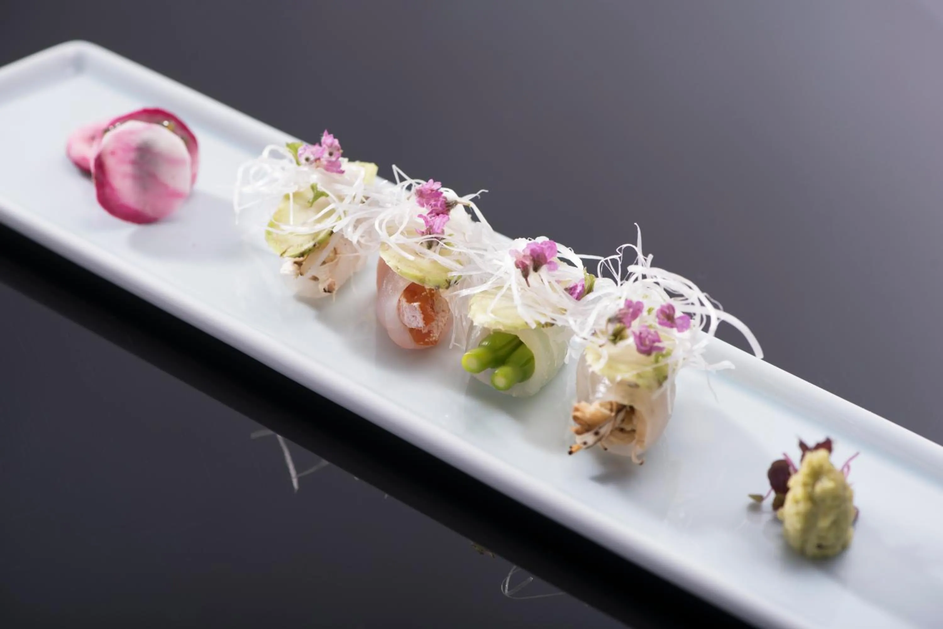 Food close-up in Myojinkan