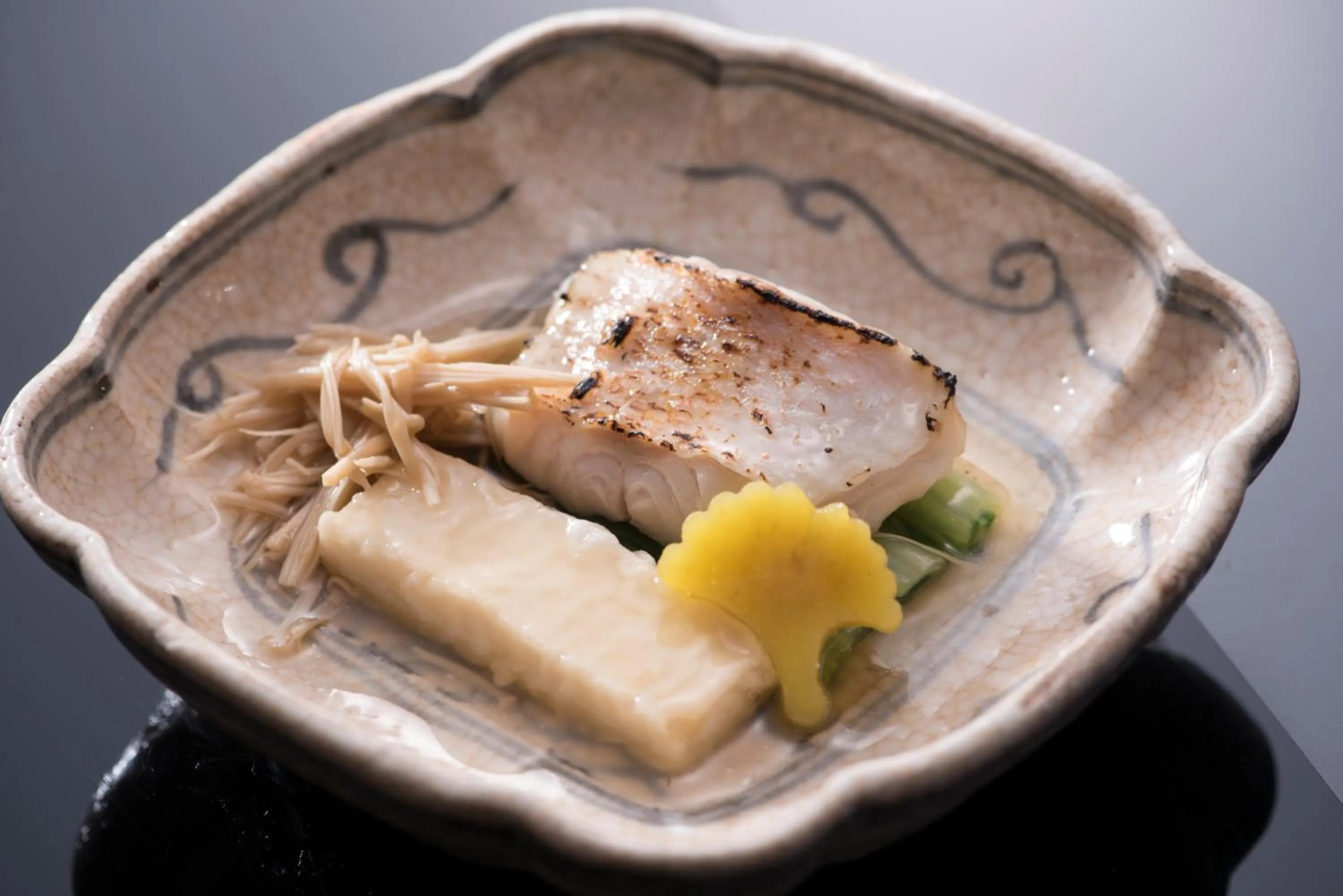 Food close-up in Myojinkan