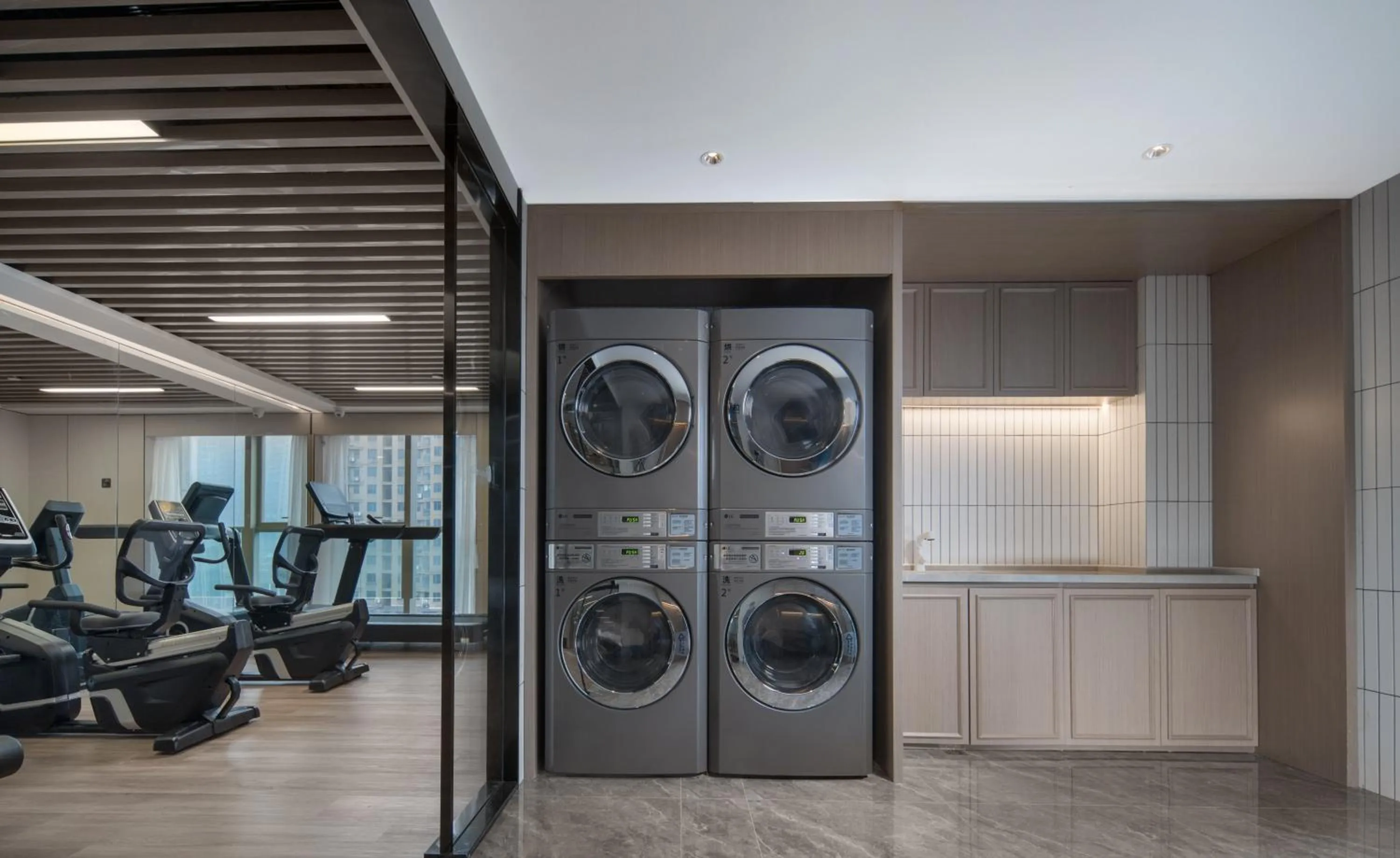 Fitness centre/facilities in Manju Hotel Shaoxing Keqiao Wanda