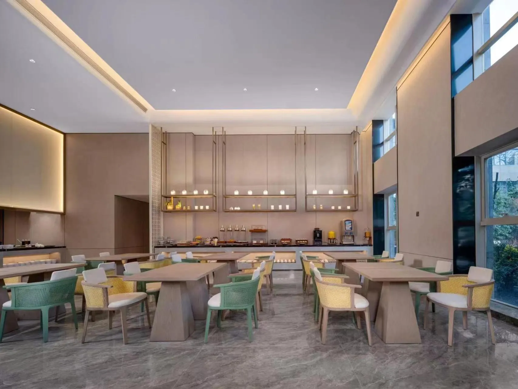 Restaurant/places to eat in Manju Hotel Shaoxing Keqiao Wanda