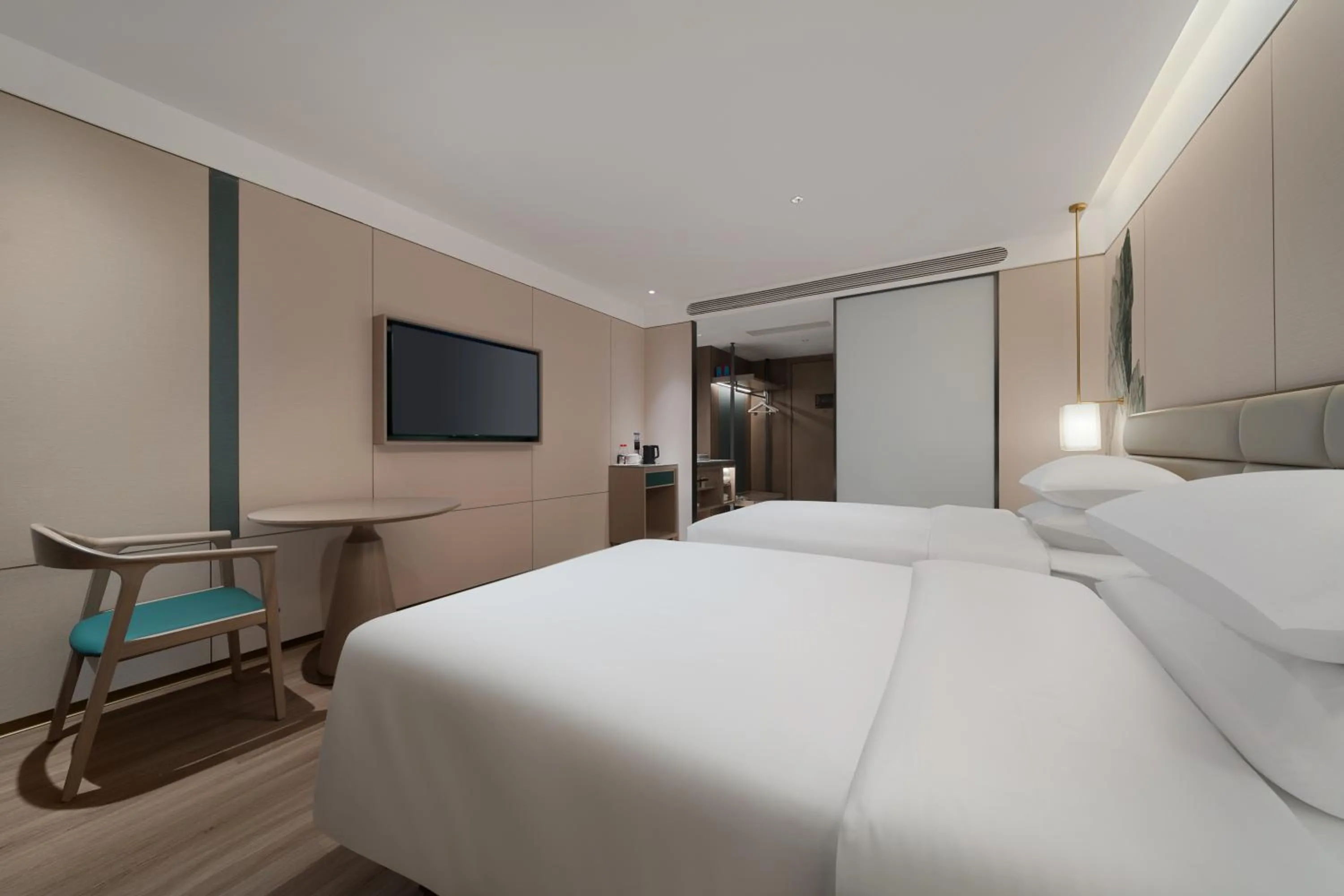 Photo of the whole room in Manju Hotel Shaoxing Keqiao Wanda