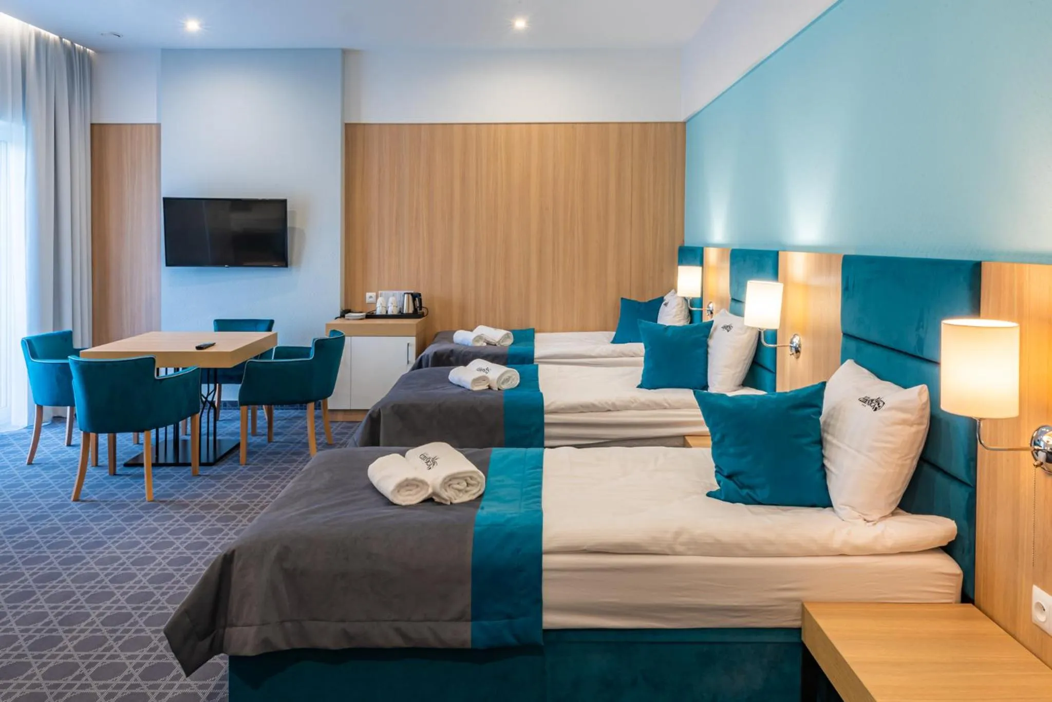 Bed in Hotel Nad Czernicą