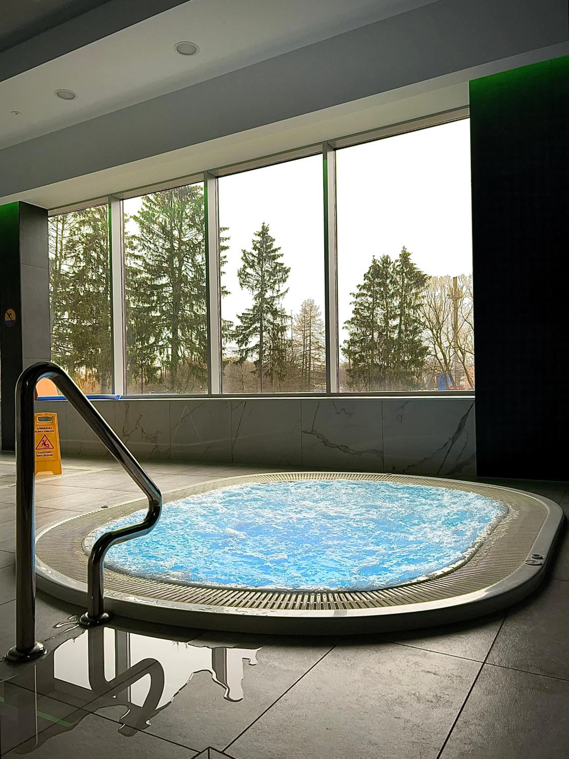 Swimming pool in Hotel Nad Czernicą
