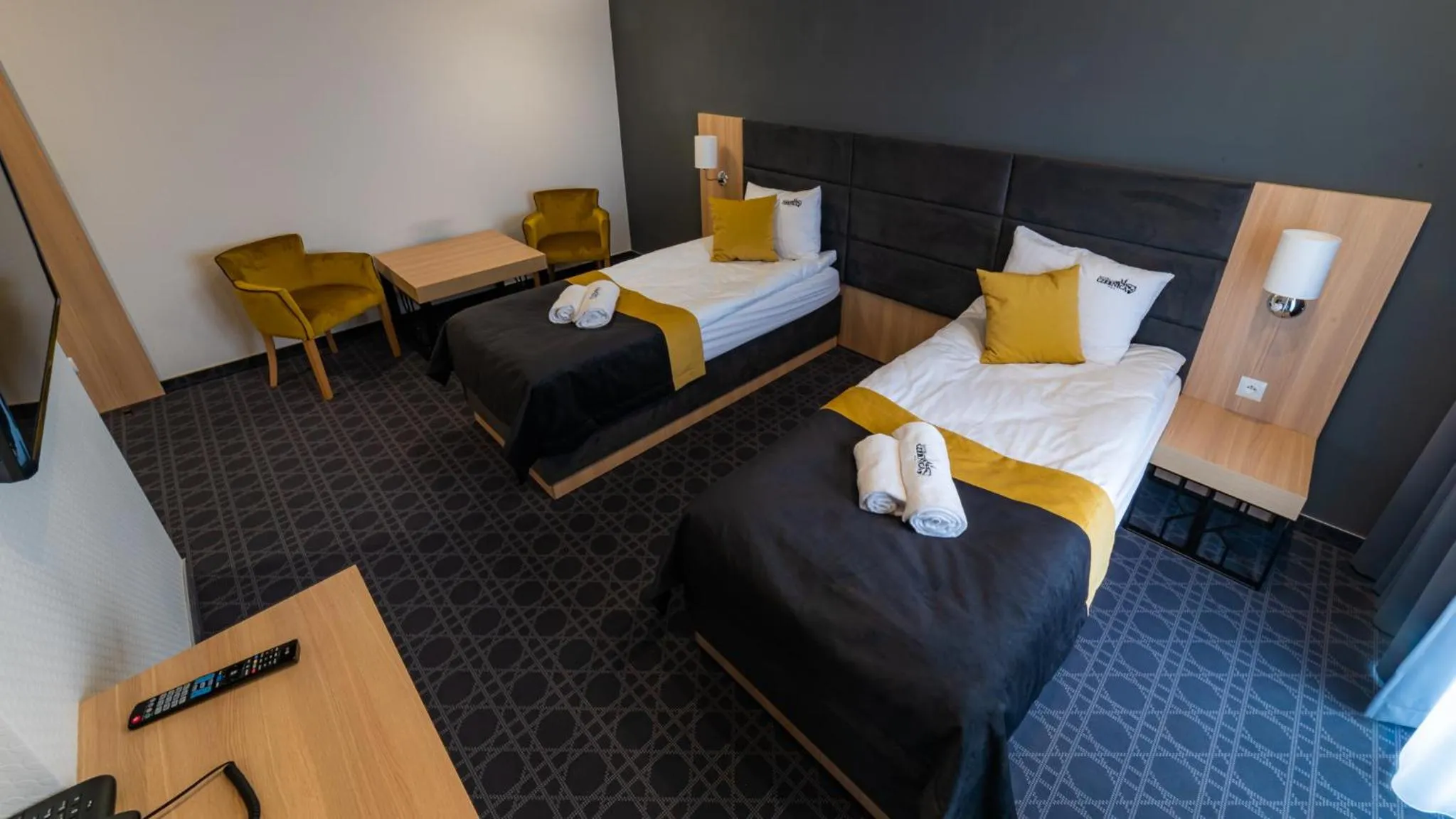 Bed in Hotel Nad Czernicą