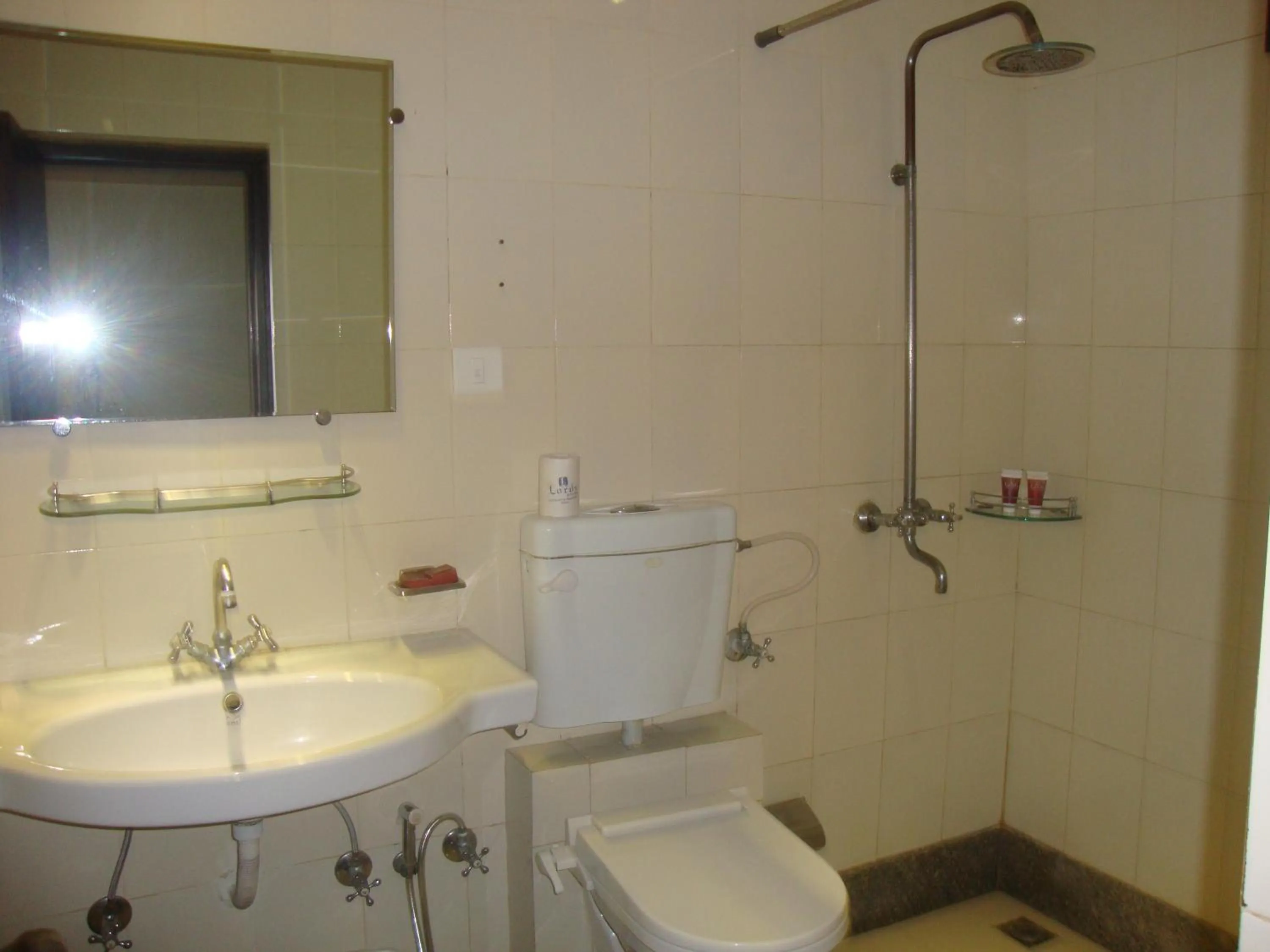 Bathroom in Lords Eco Inn Dahej