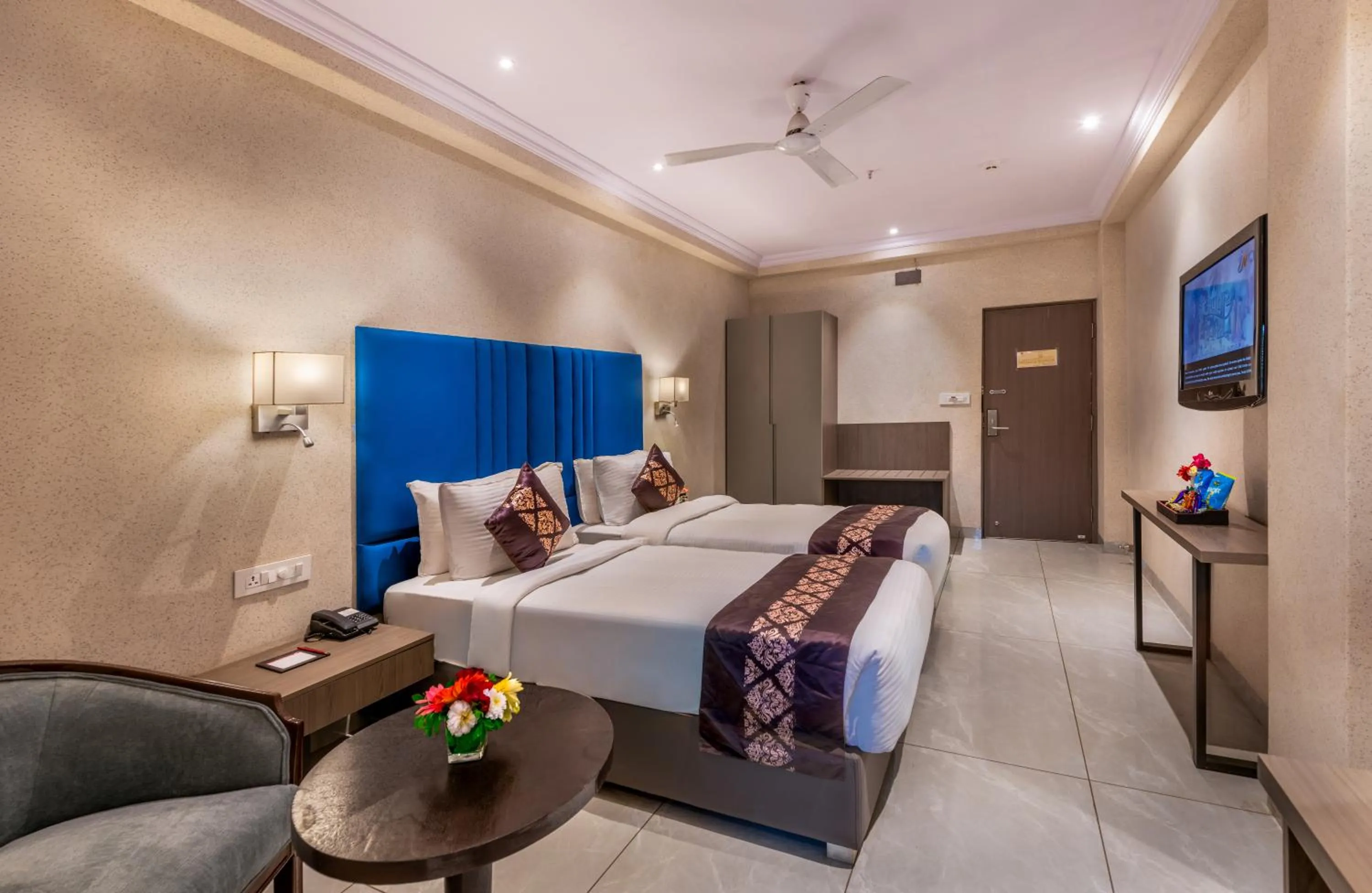 Photo of the whole room, Bed in Lords Eco Inn Dahej