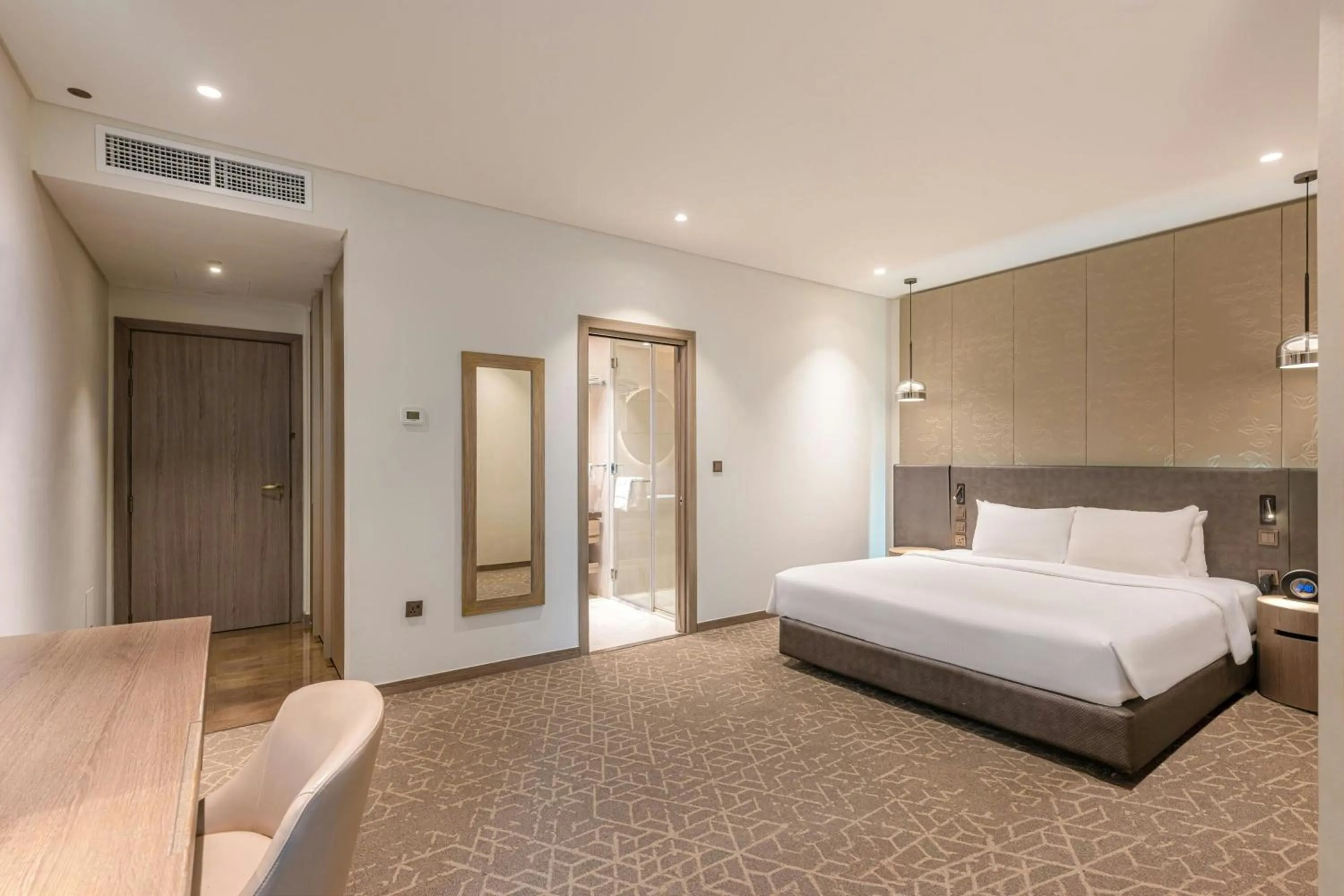 Photo of the whole room, Bed in Courtyard by Marriott Dubai, Al Barsha