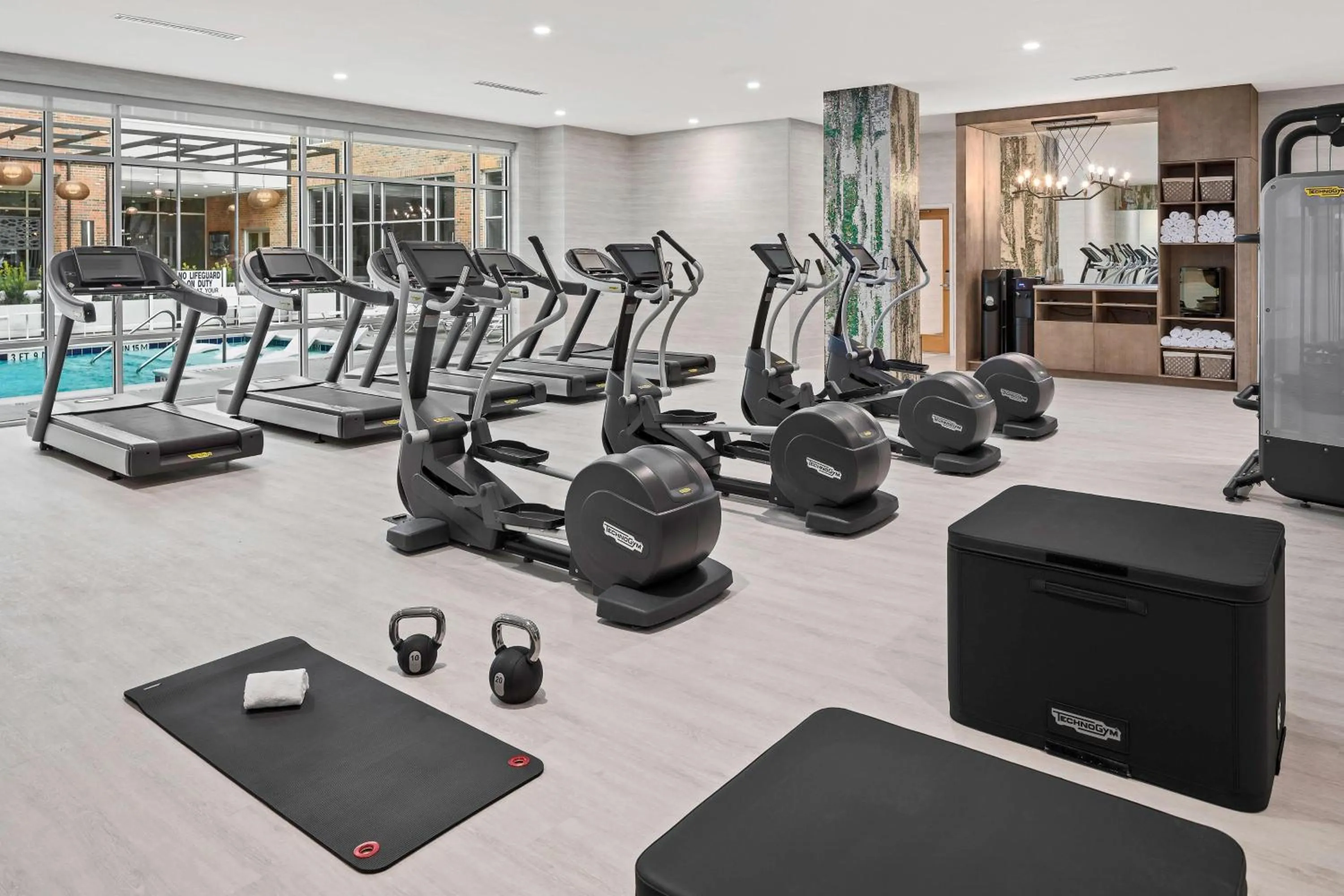 Fitness centre/facilities in Residence Inn by Marriott Greenville Downtown