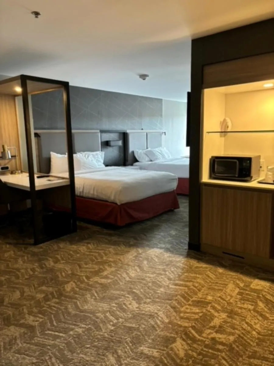 Photo of the whole room, Bed in SpringHill Suites by Marriott Hampton Portsmouth