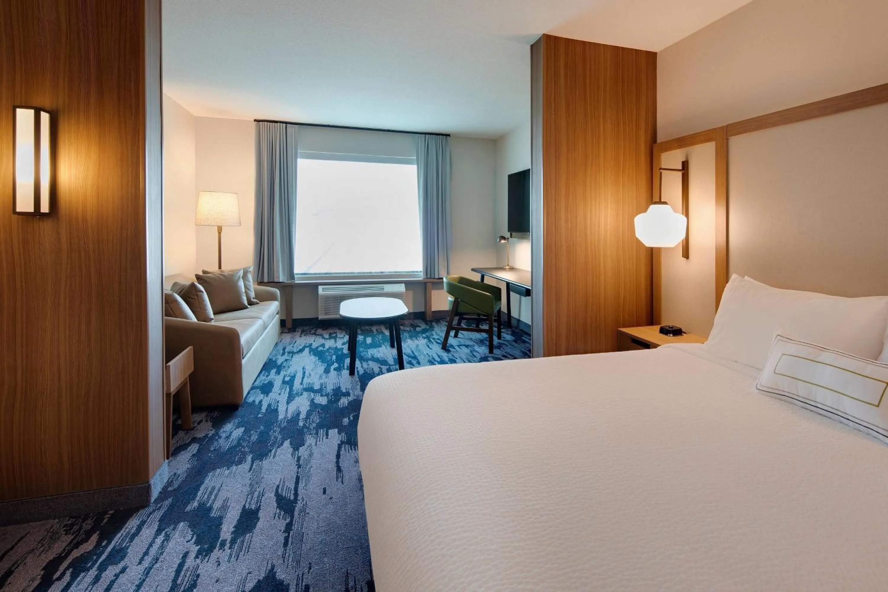 Bedroom, Bed in Fairfield Inn & Suites by Marriott Tampa Wesley Chapel