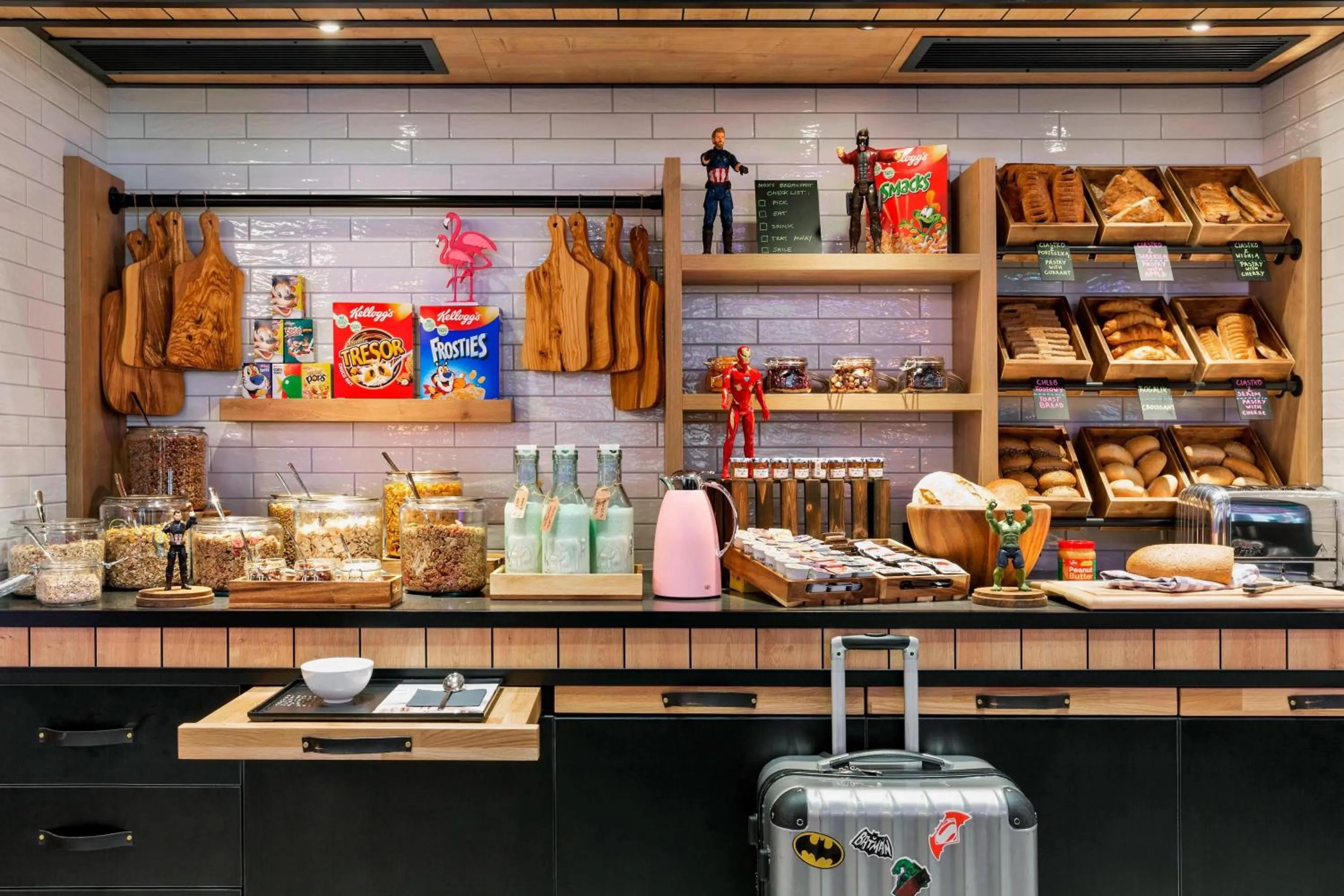 Breakfast in Moxy Warsaw Praga