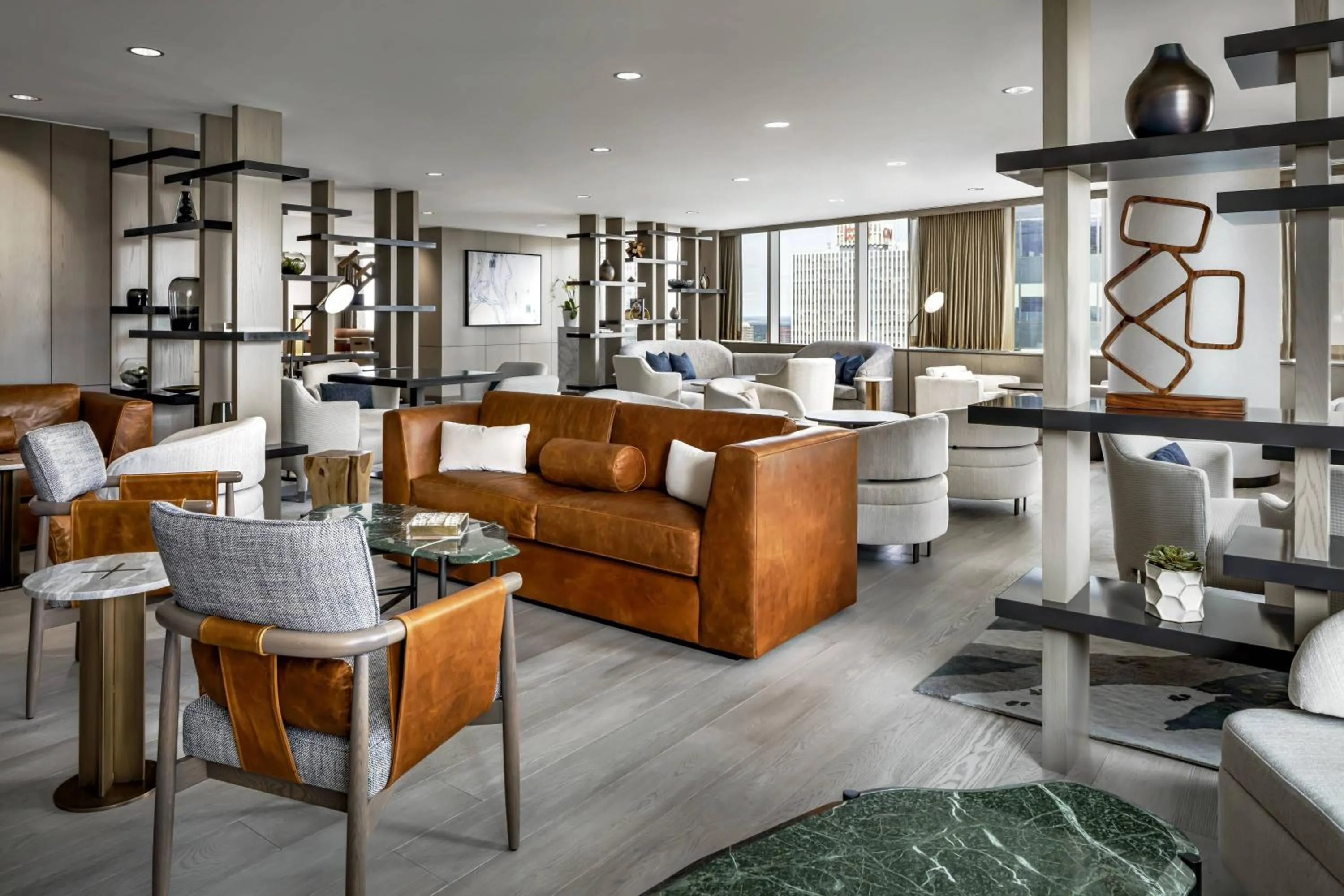 Lounge or bar in JW Marriott Edmonton ICE District