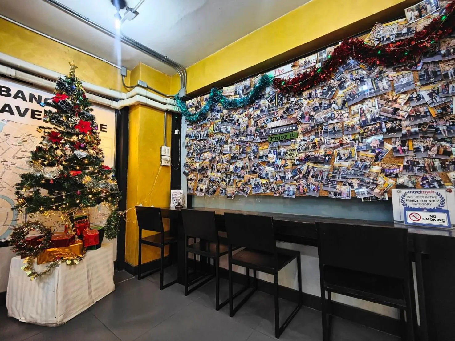 Seating area in Kim Korner Hotel