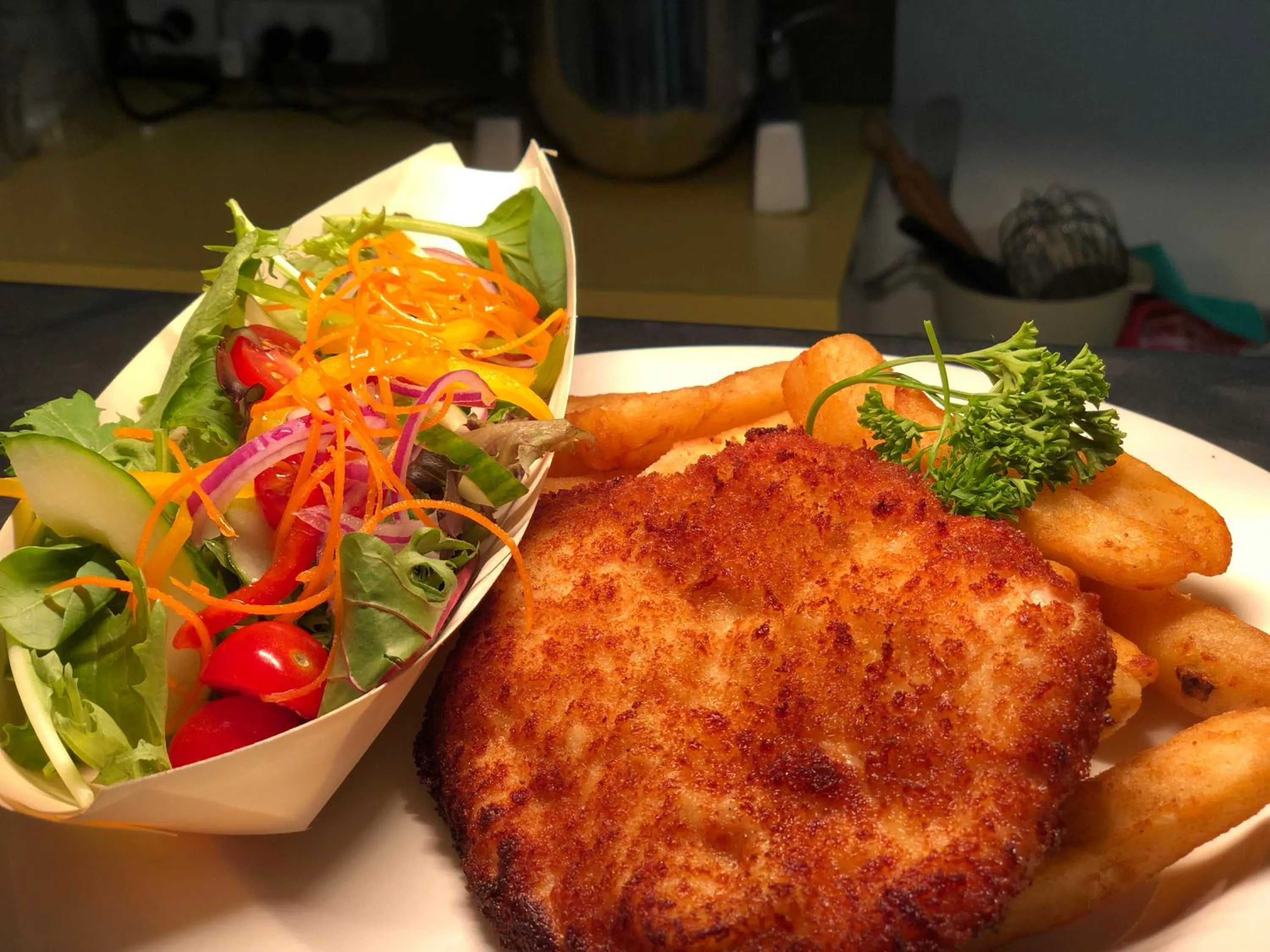 Dinner in Rockpool Motor Inn