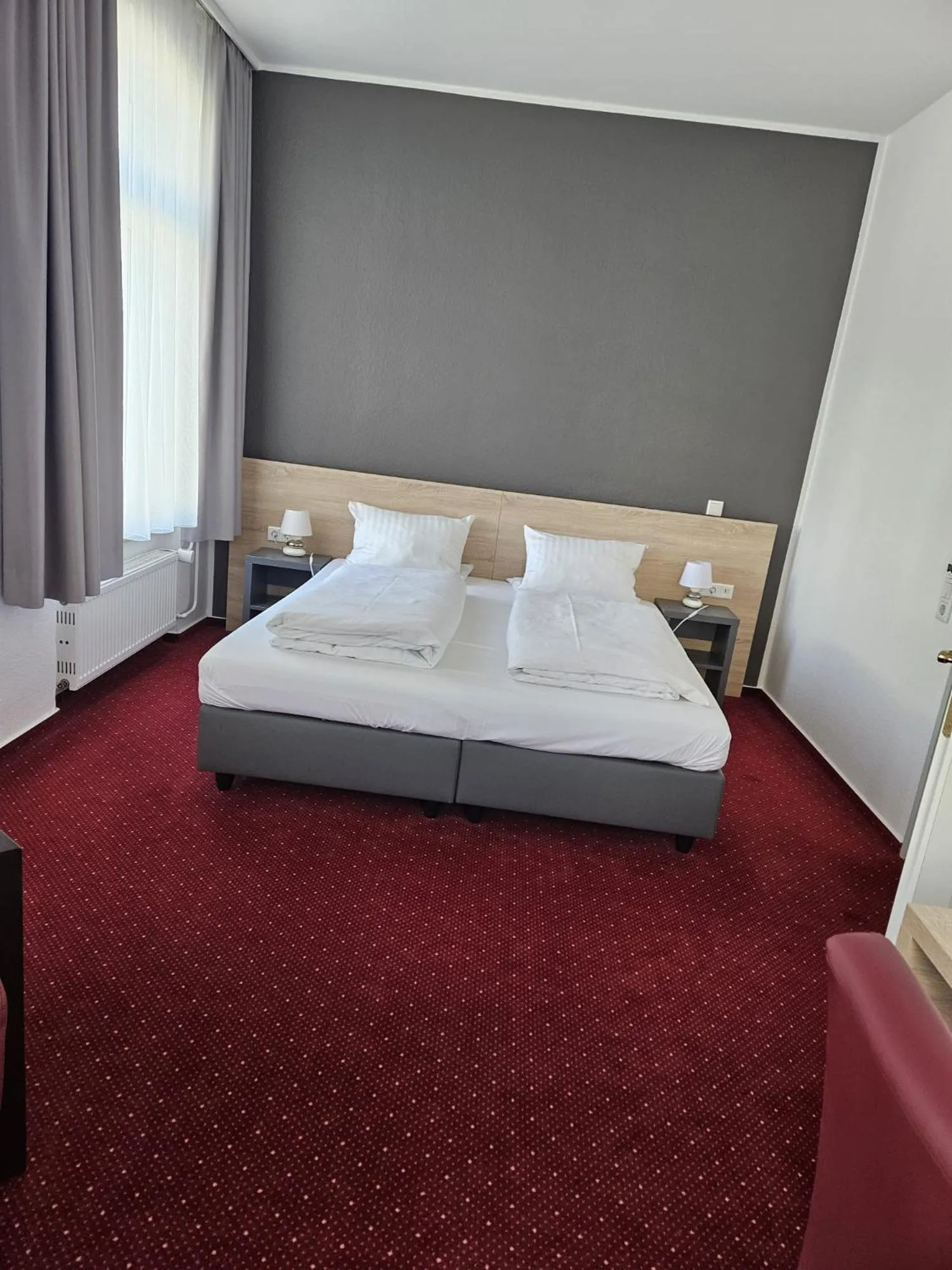 Bed in Hotel Deutsches Haus