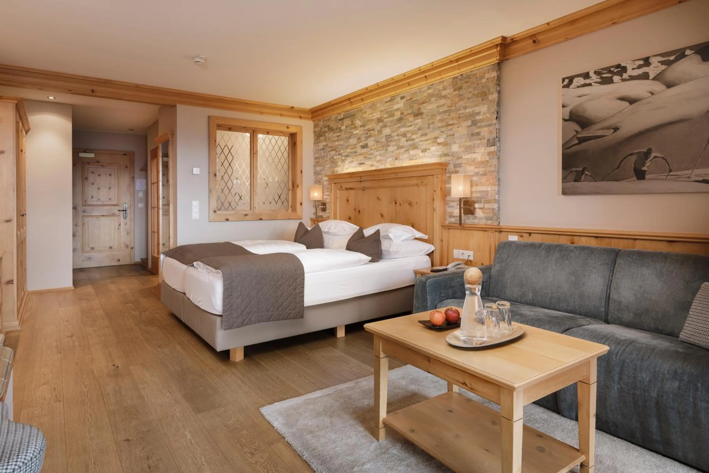 Bedroom in Chalet Mirabell