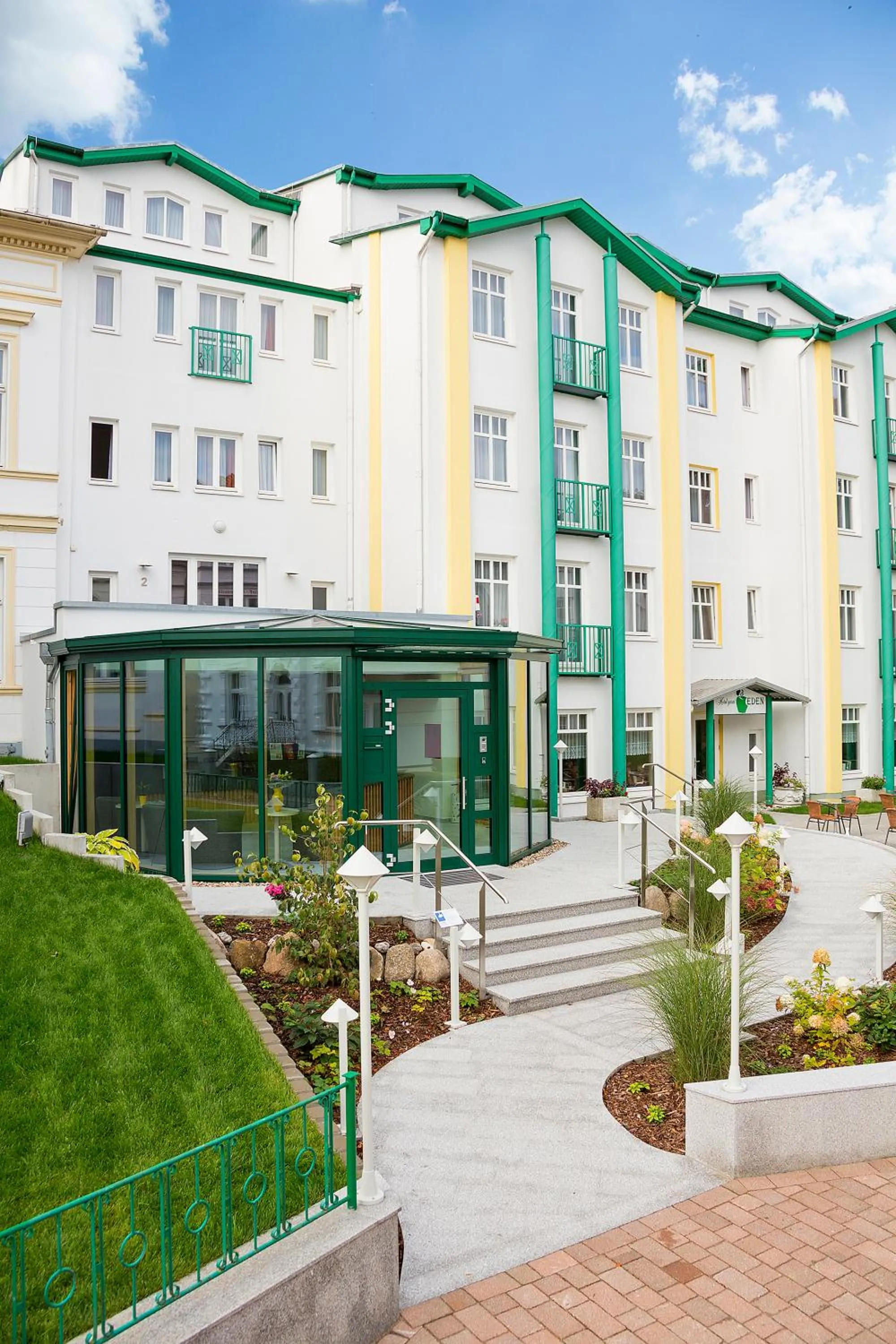 Property building in Garni Eden Hotels