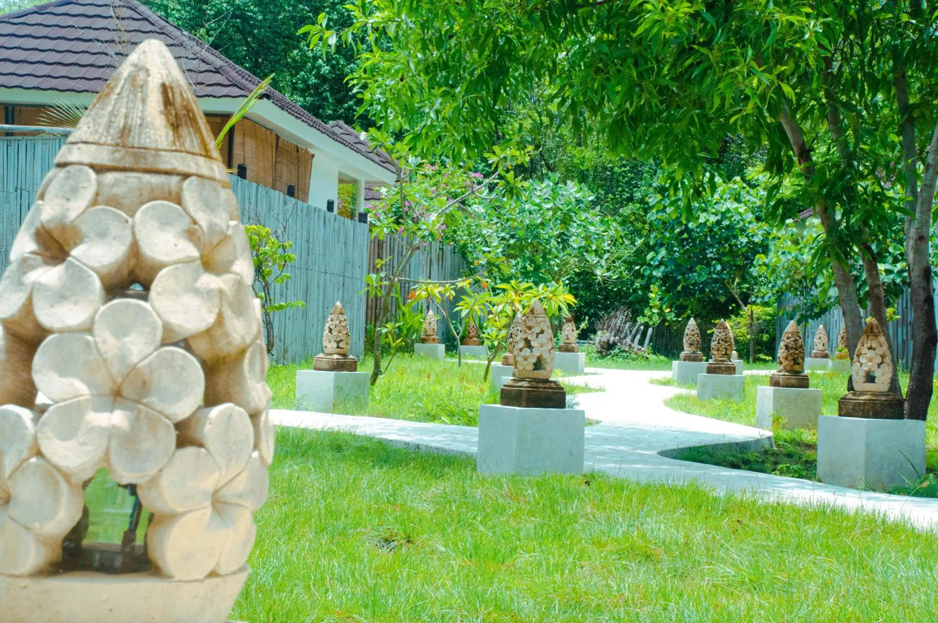 Property building in Villa Samalas Resort and Restaurant