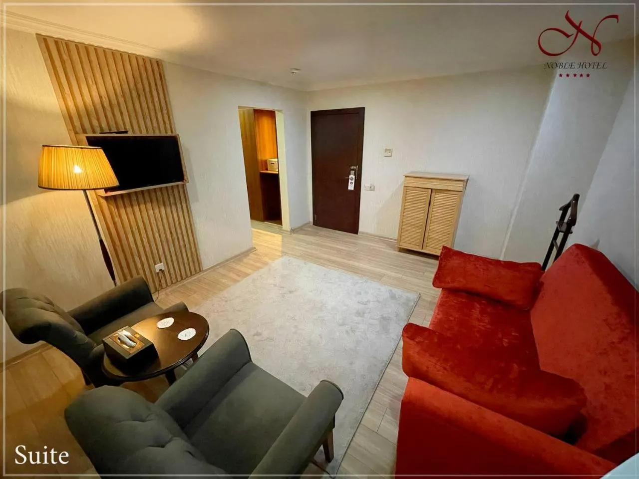 Living room in Noble Hotel